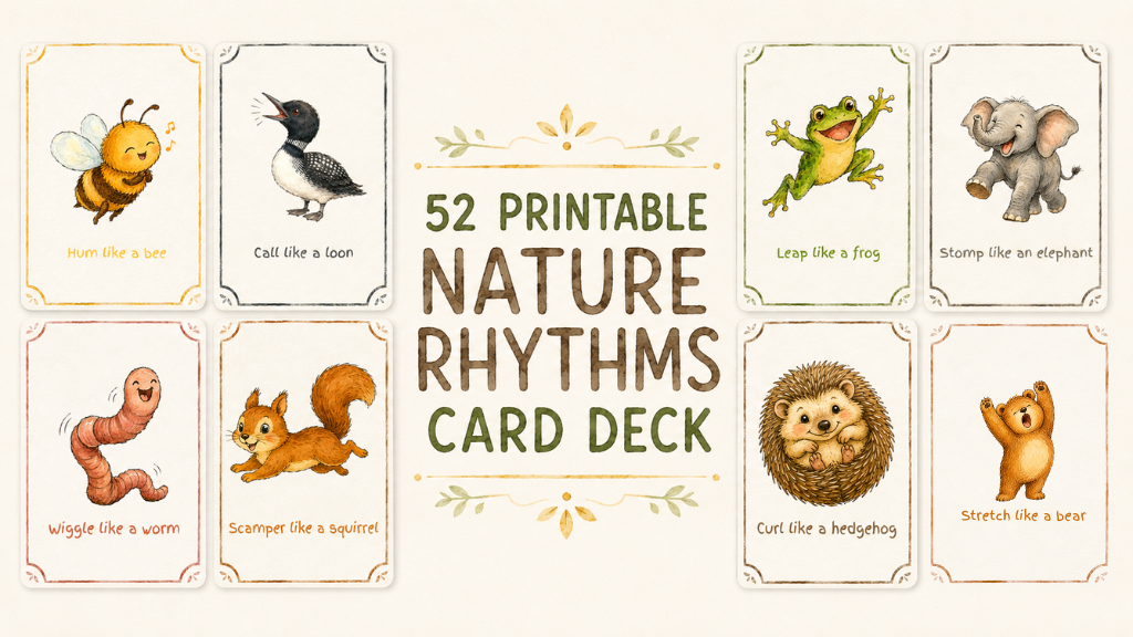 Downloadable The Nature Rhythms Card Deck