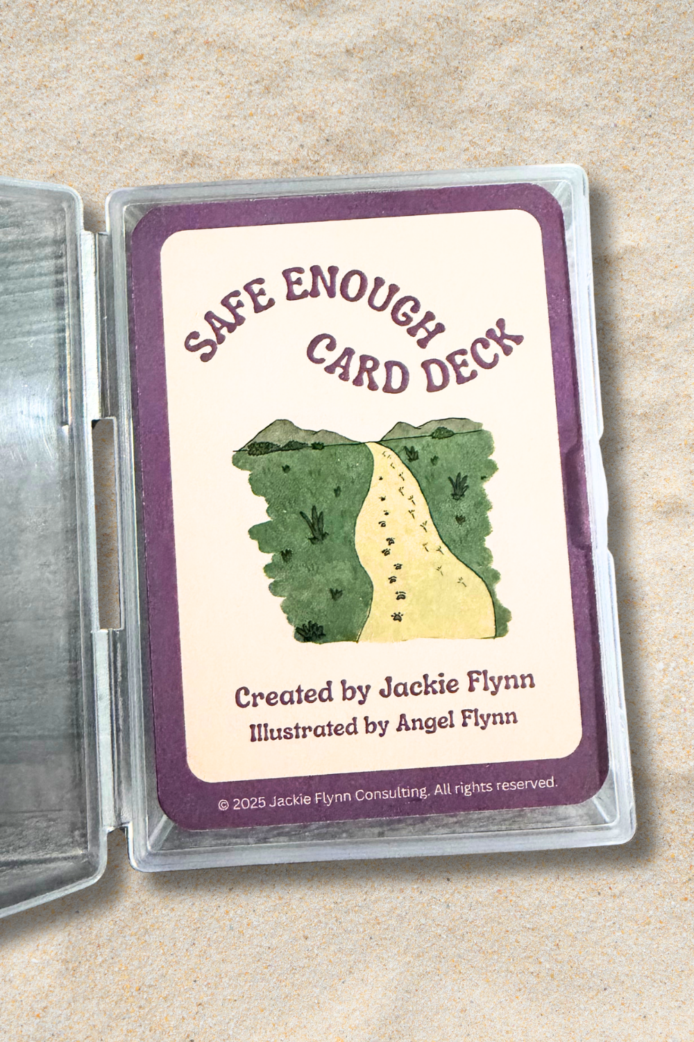 Printed The Safe Enough Card Deck