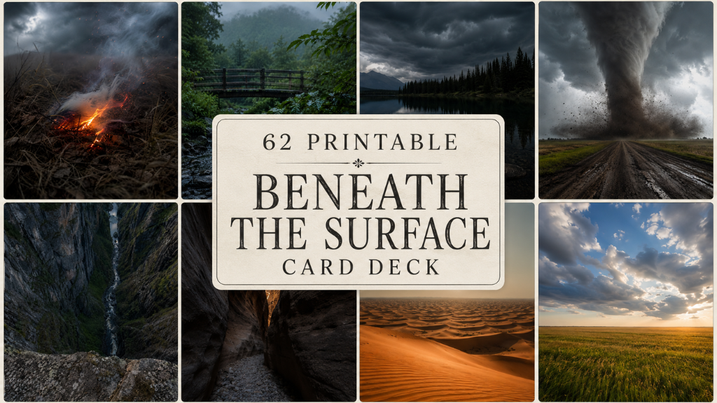 Downloadable The Beneath the Surface Card Deck
