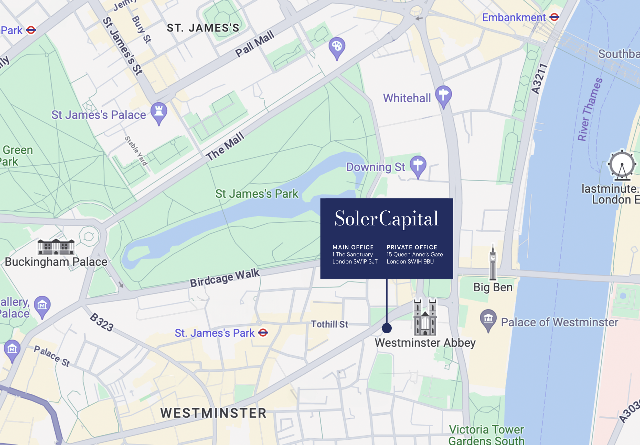 Map of SolerCapital location