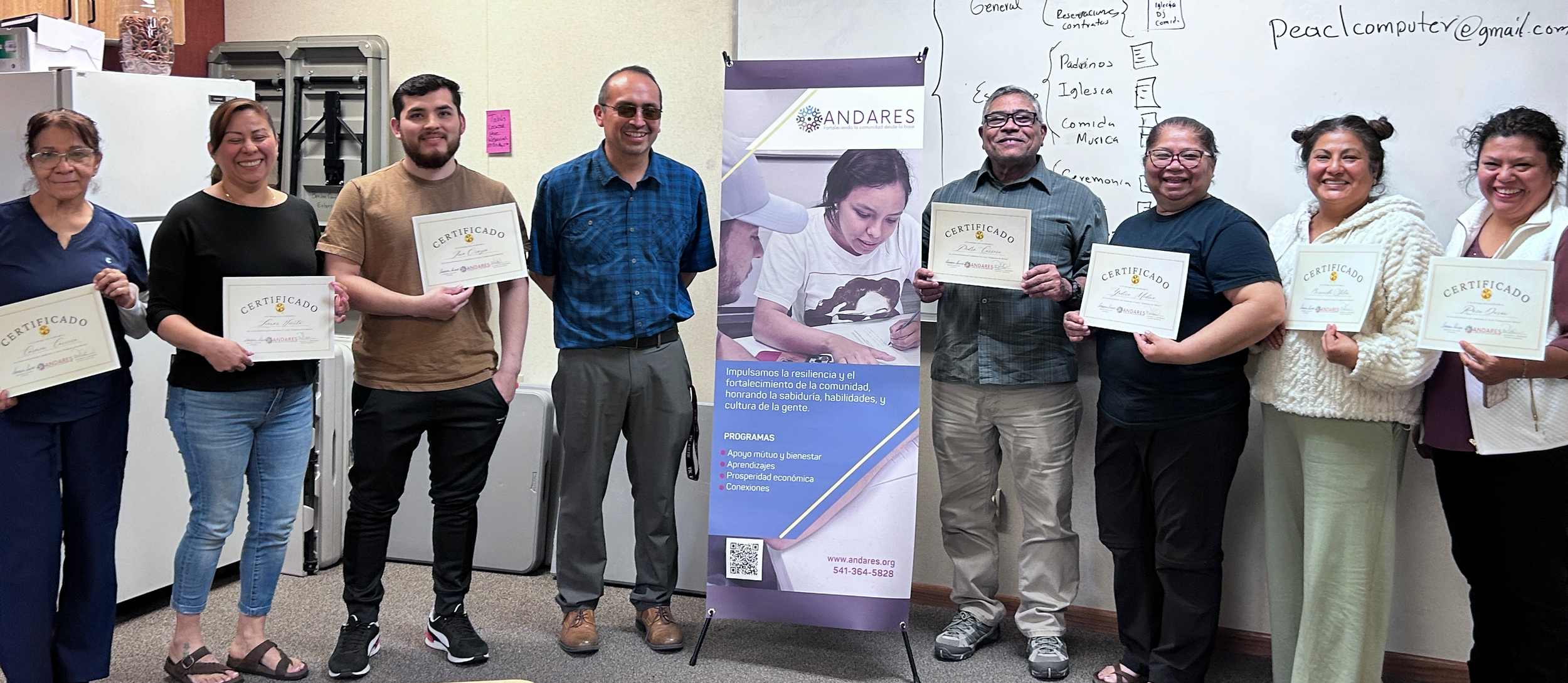 ANDARES graduated first cohort of computer literacy class