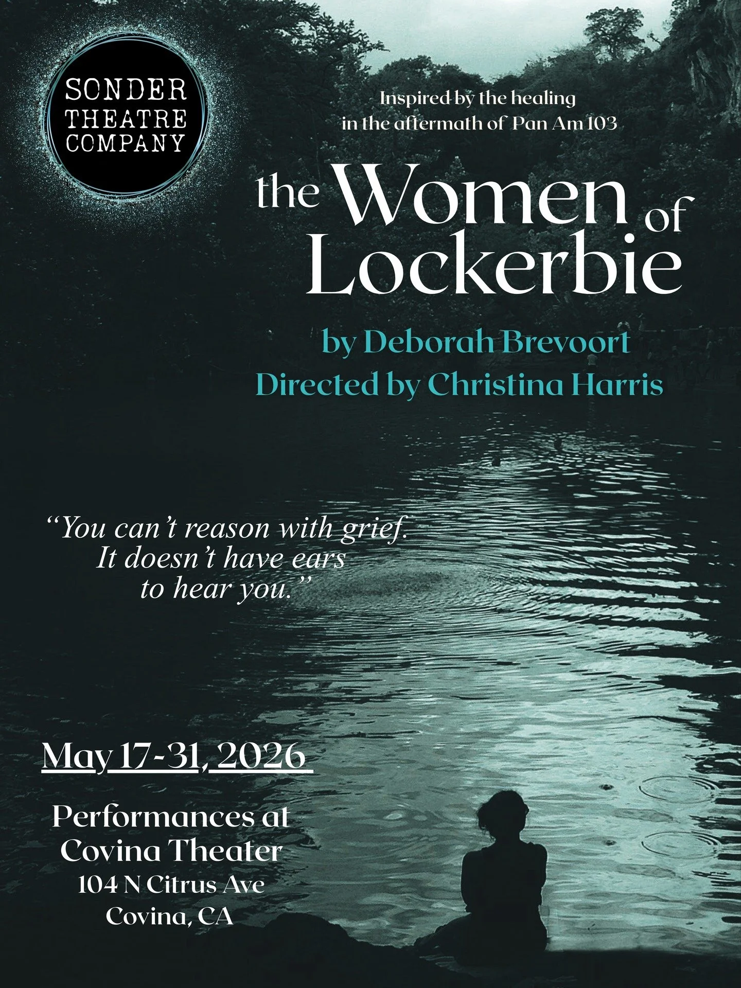 At long last, we are able to share that the tremendously haunting yet ultimately uplifting play, The Women of Lockerbie, will be our next production! A lot more will be shared in the coming weeks as we begin to put together this exquisite gem. It's t