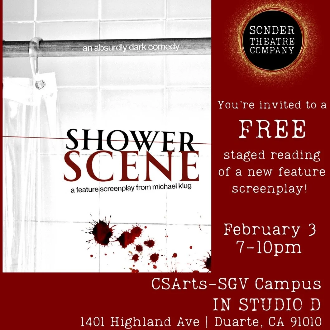 Hey Friends, for those of you who are joining us for tonight's reading, it will be held in STUDIO D on the CSArts-SGV Campus. Hope to see you there!