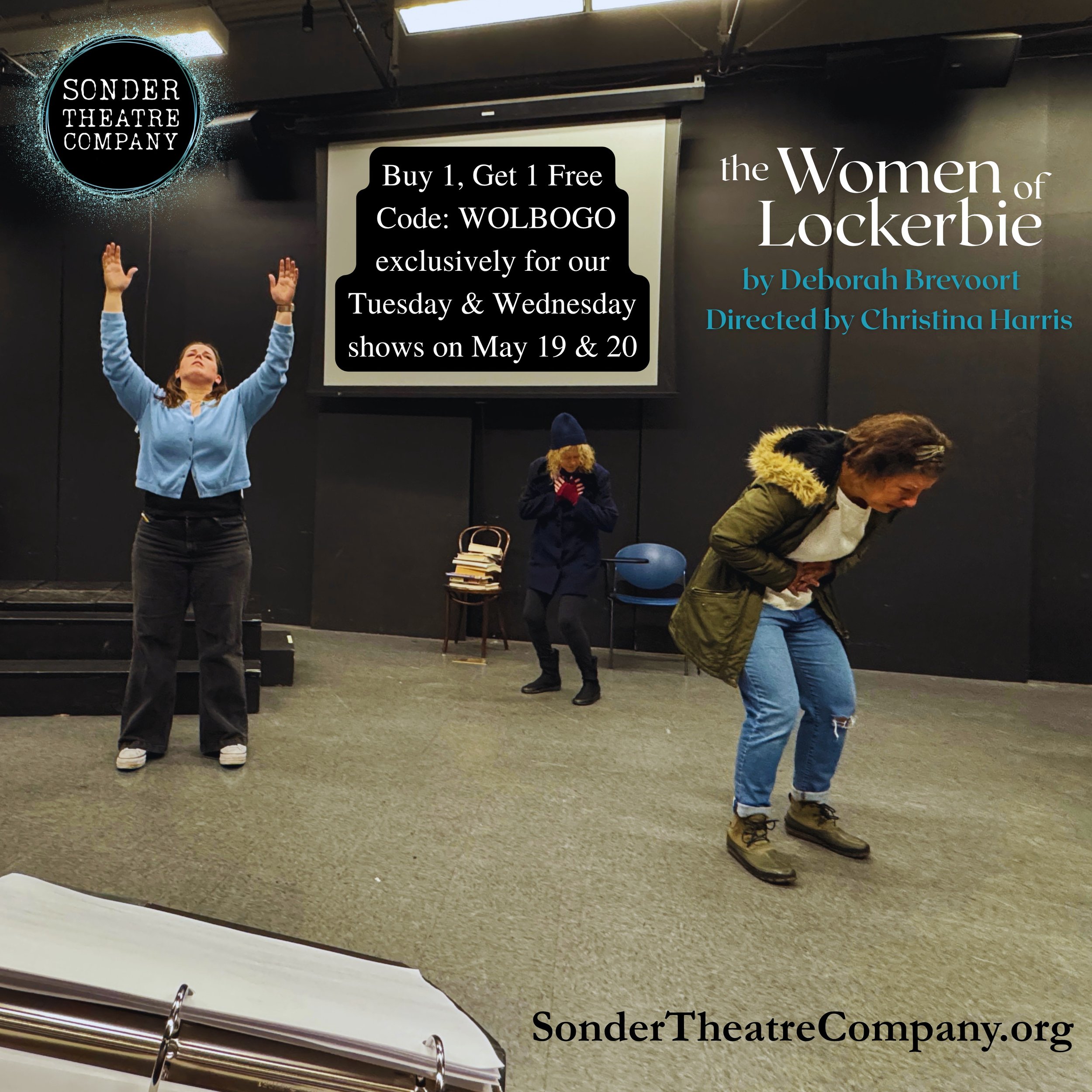 The best cure for FOMO is BOGO, everyone knows that. So, feel better by checking out our show on either May 19 or 20. Just enter WOLBOGO at checkout and save 50% off when you buy two tickets. Brilliant!