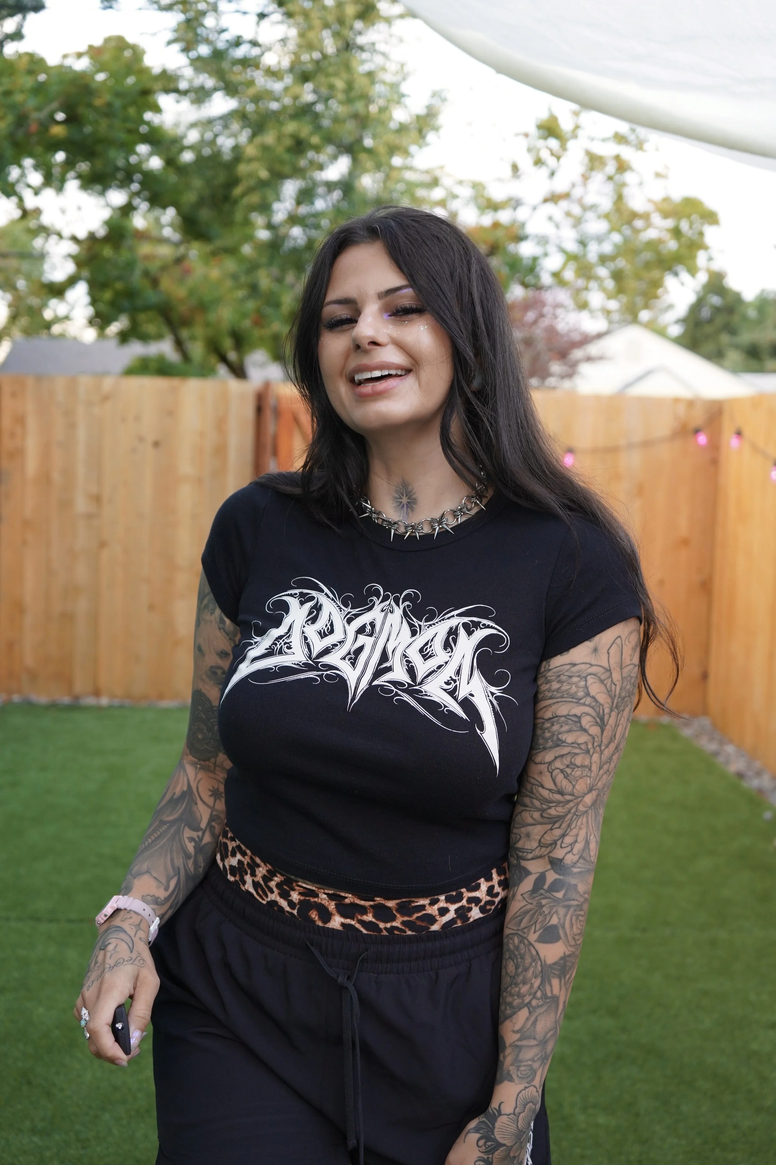 Limited: Dog Mom Filigree Baby Tee