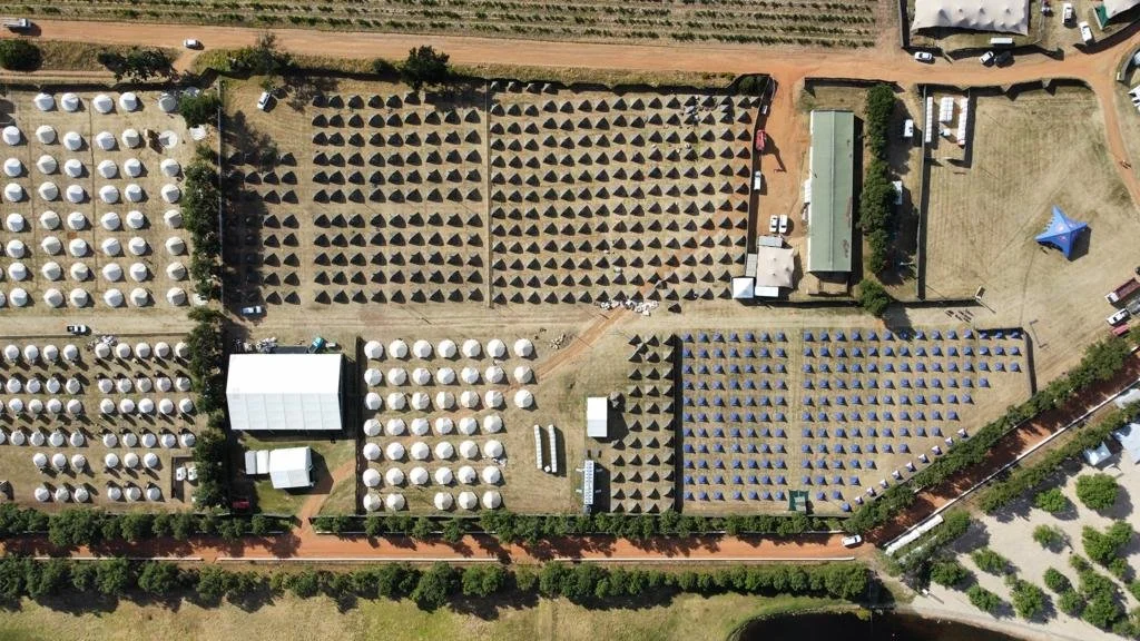 rocking the daisies camping