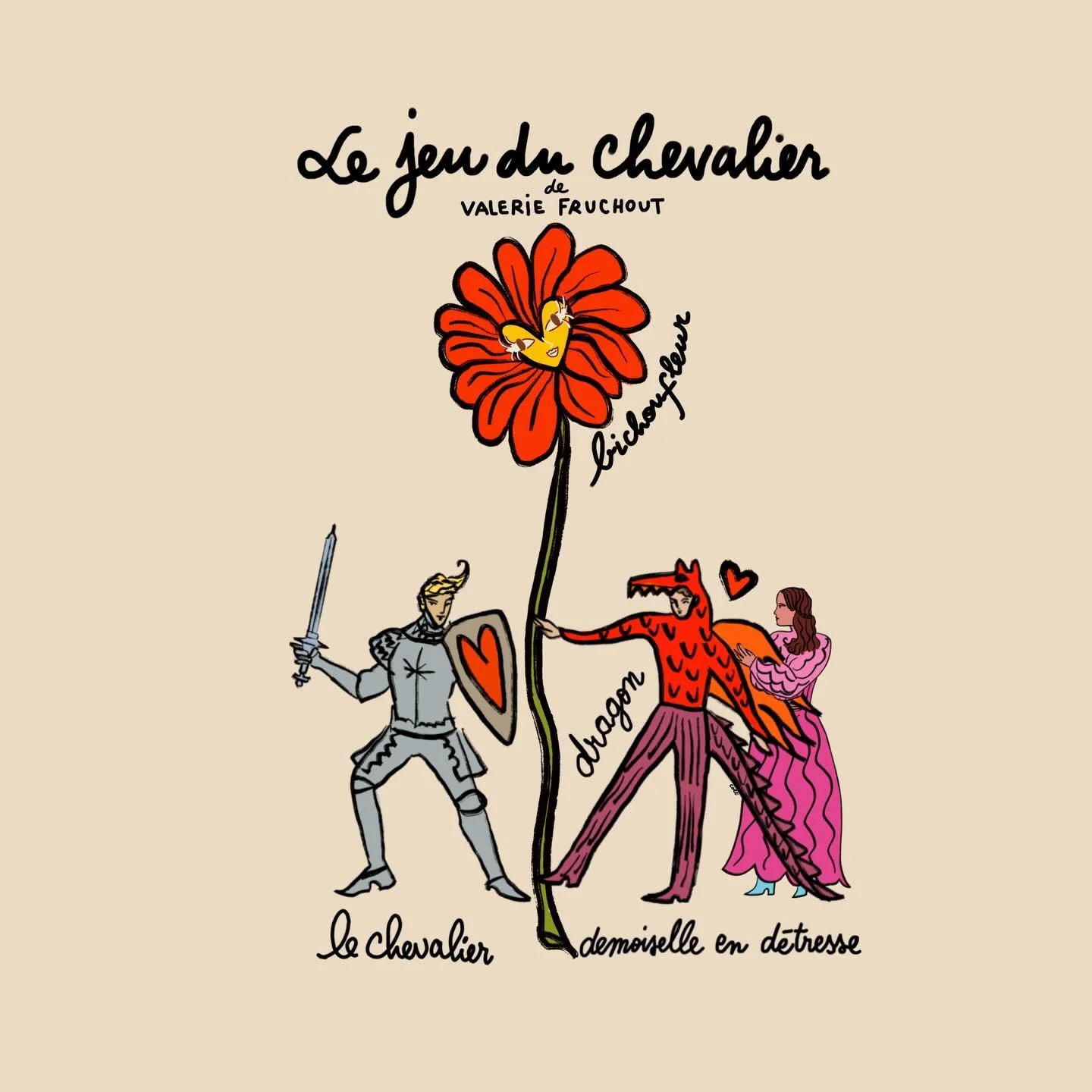 Le Jeu du Chevalier 🏰 ⚔️🌹
De @valeriefruchout 
Summer 2026 au @theatrefrancisgag_officiel 

Merci Val&eacute;rie de me plonger dans la beaut&eacute; des &eacute;motions et des sentiments, de me laisser mettre en couleurs ton &oelig;uvre, j&rsquo;ai