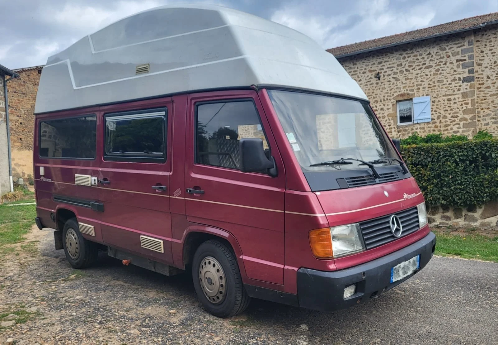 Mercedes Benz MB100 Volcanic Van