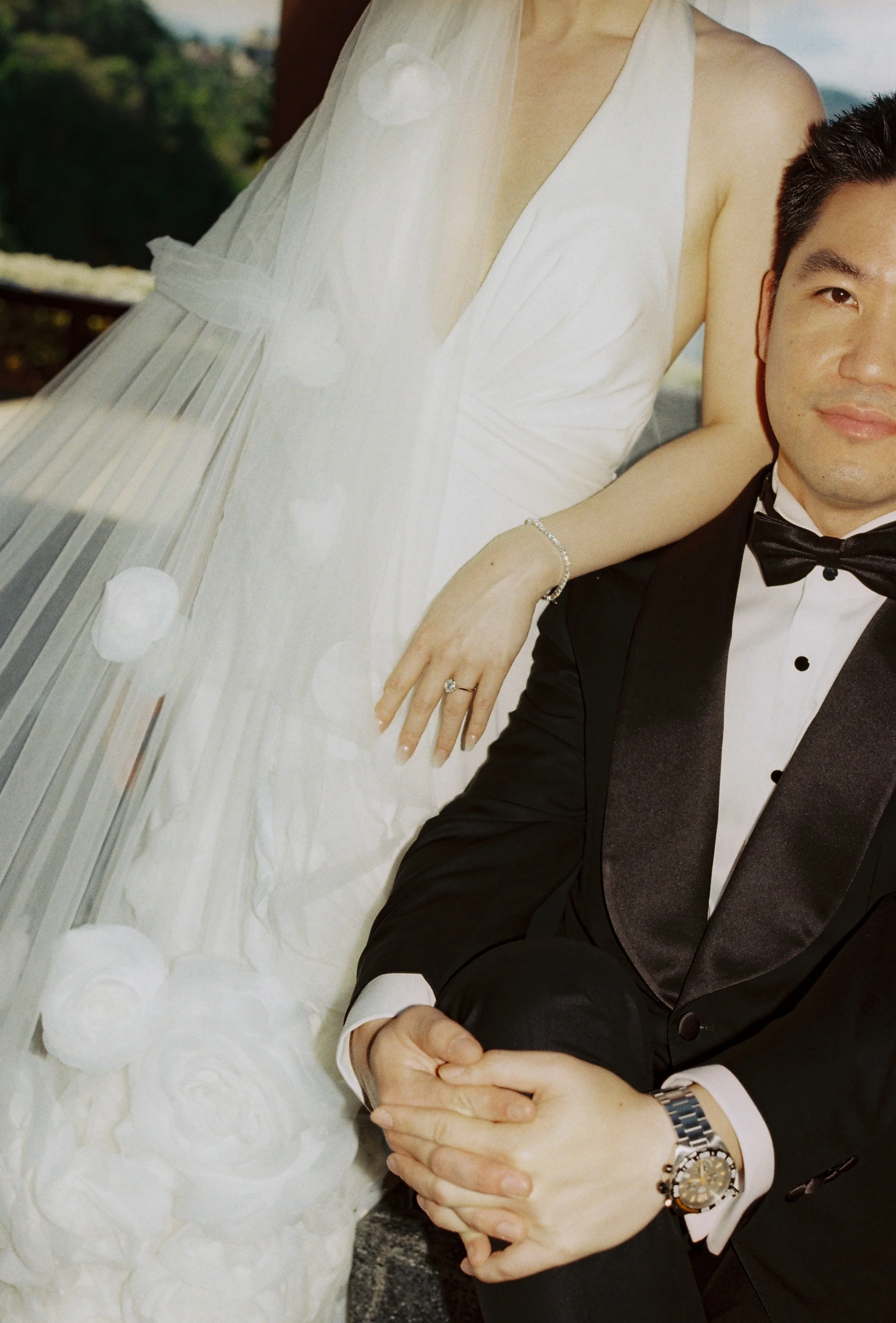 elegant editorial wedding photography at sri panwa