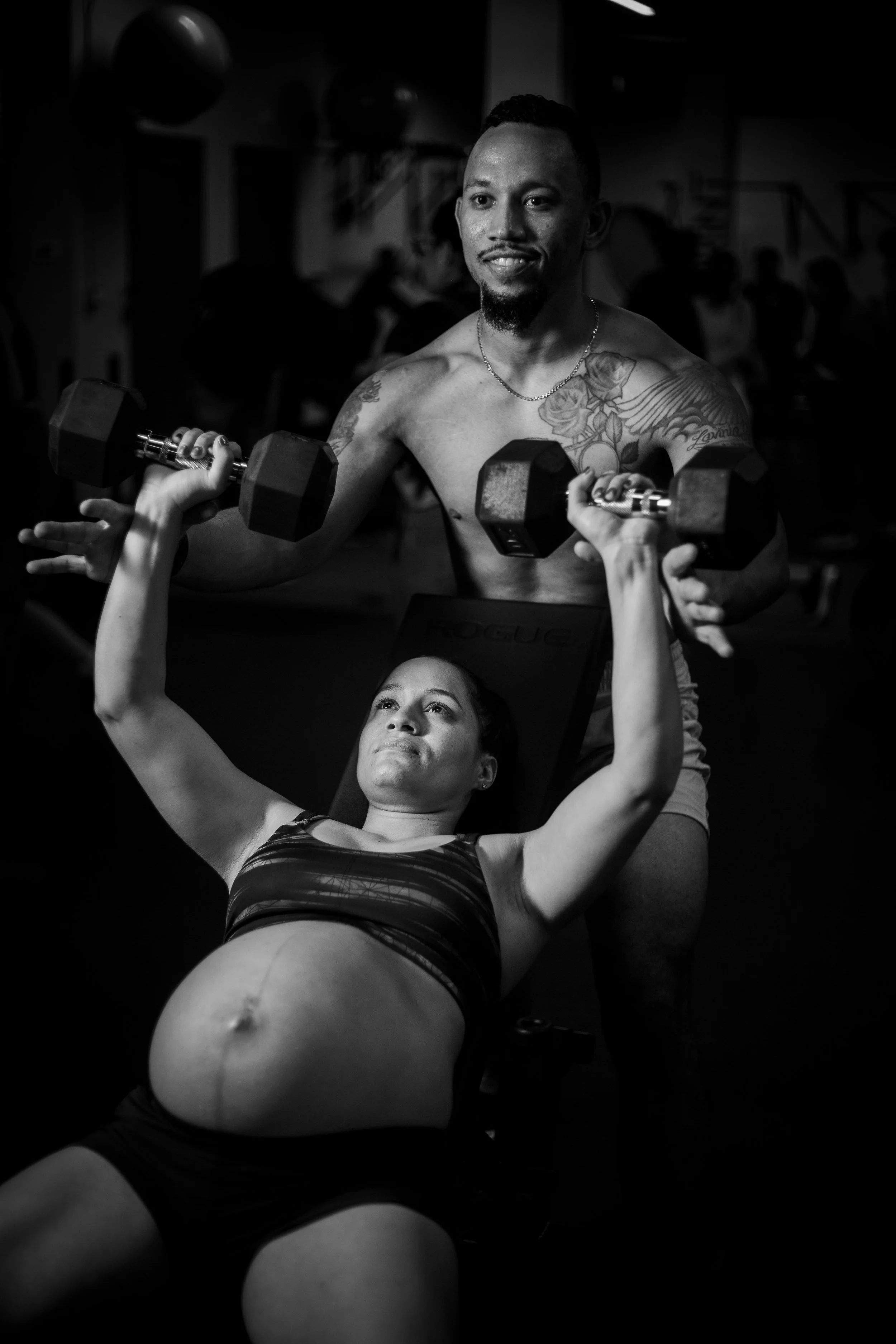 Are you pregnant and still training?