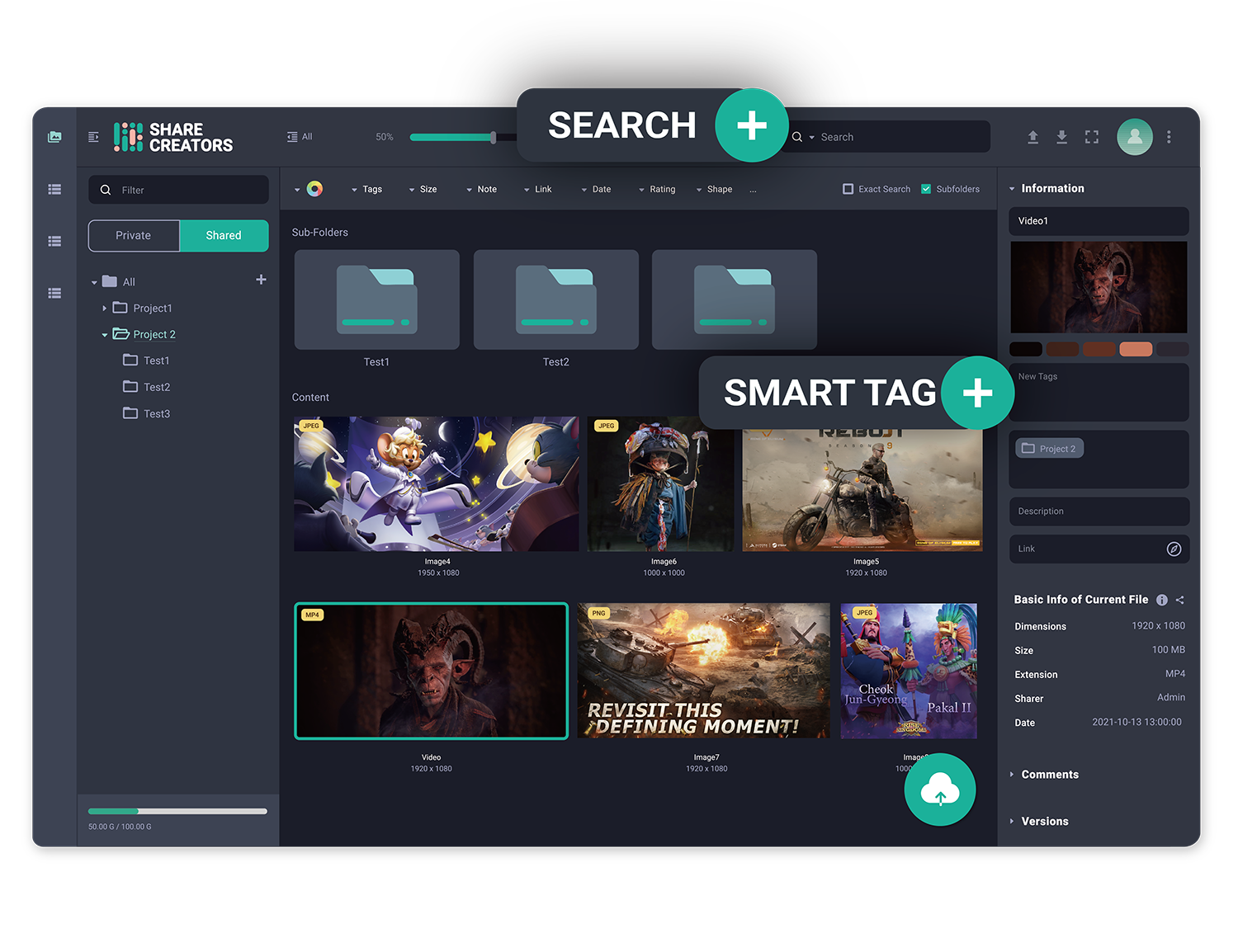 Blueberry DAM offers a fast and secure solution for transferring large files