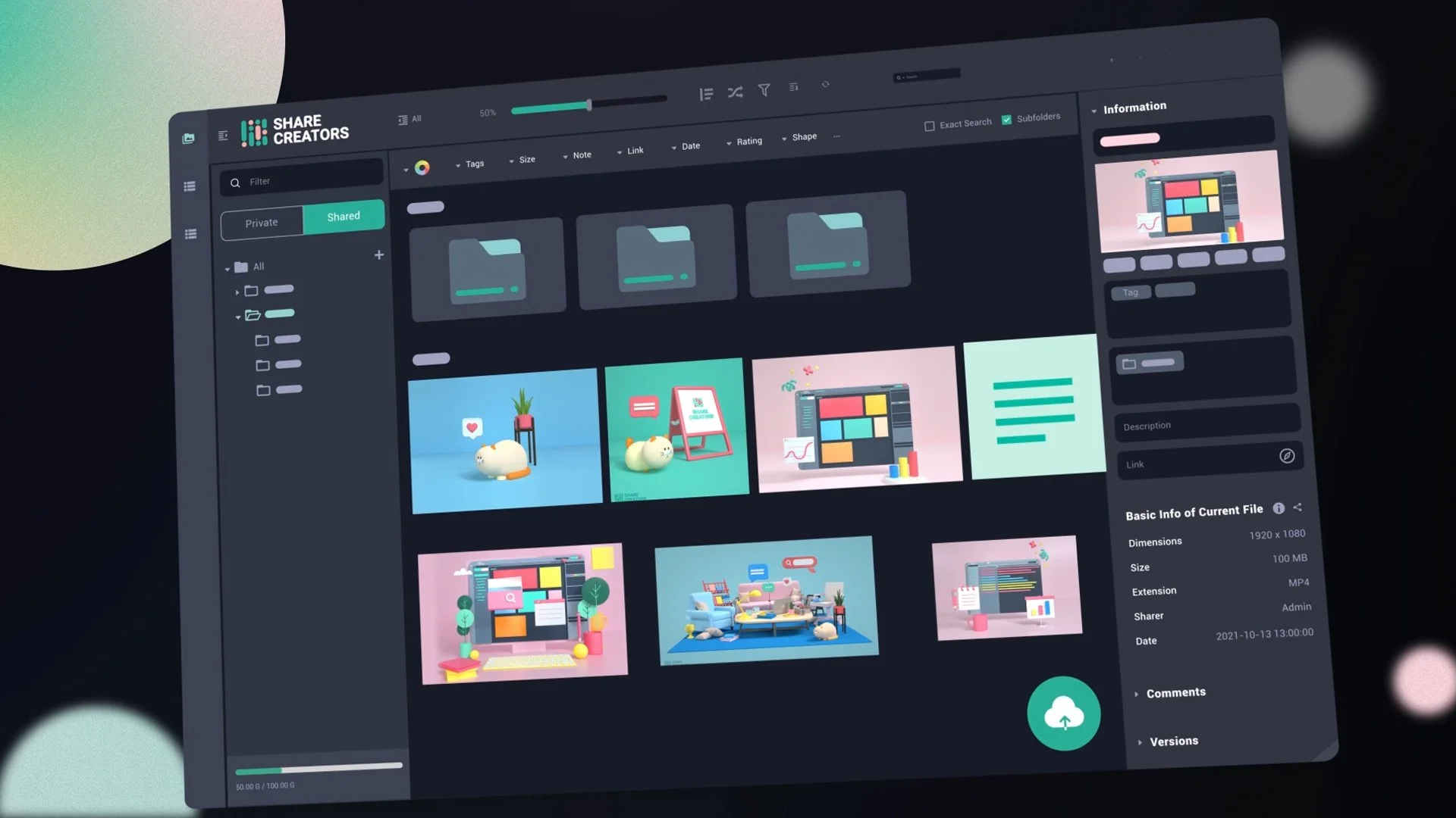 Share Creators Digital Asset Management System’s new intro video came out. Join us at GDC 2022!