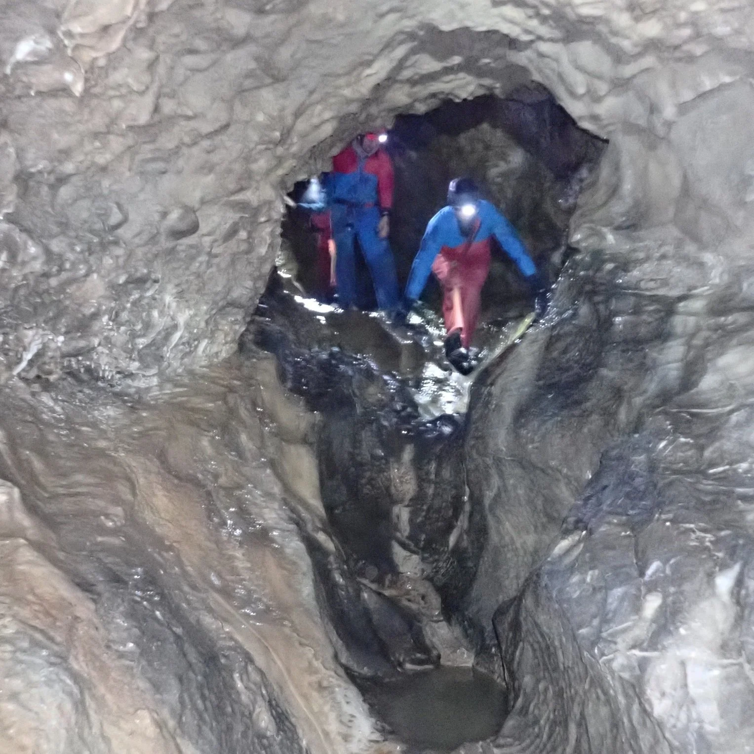 Phreatic Roof Tube and Vadose Canyon 