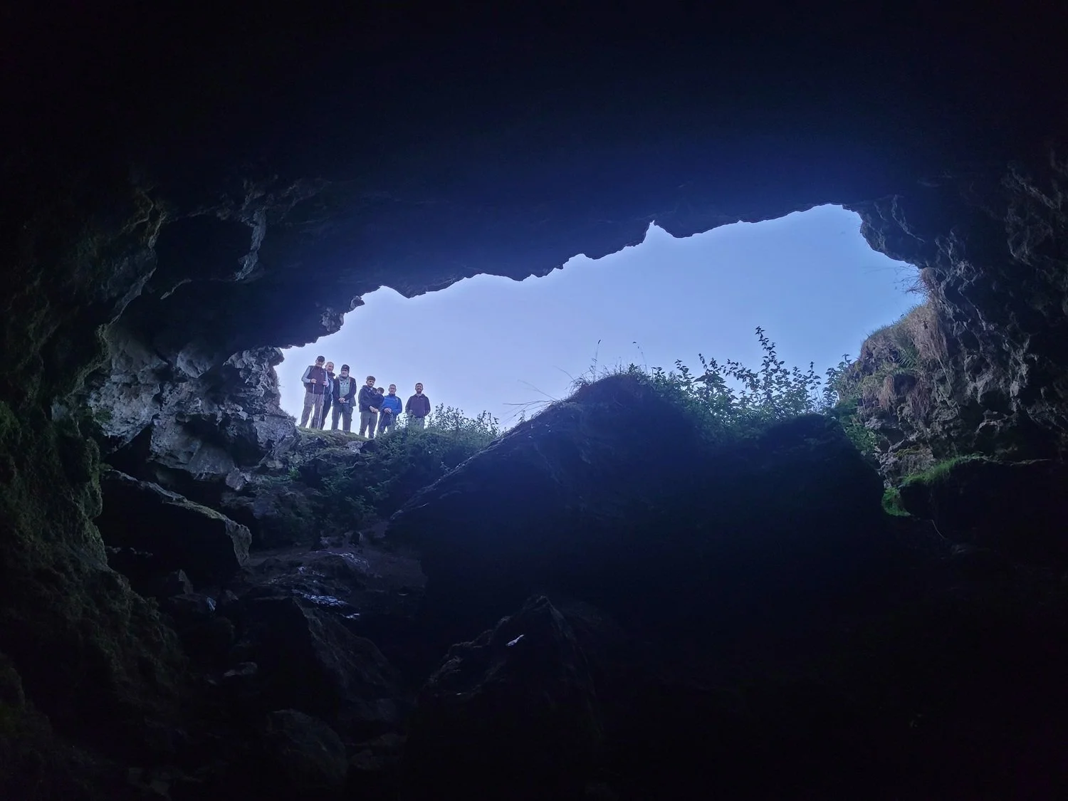 Windy Knoll Cave (Epic drone shot as you're not allowed in there)