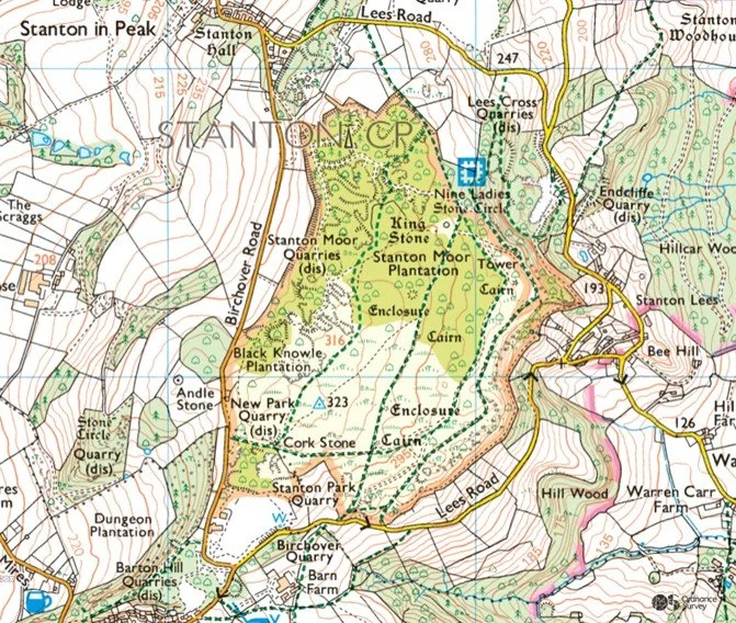 Stanton Moor Navigation Training