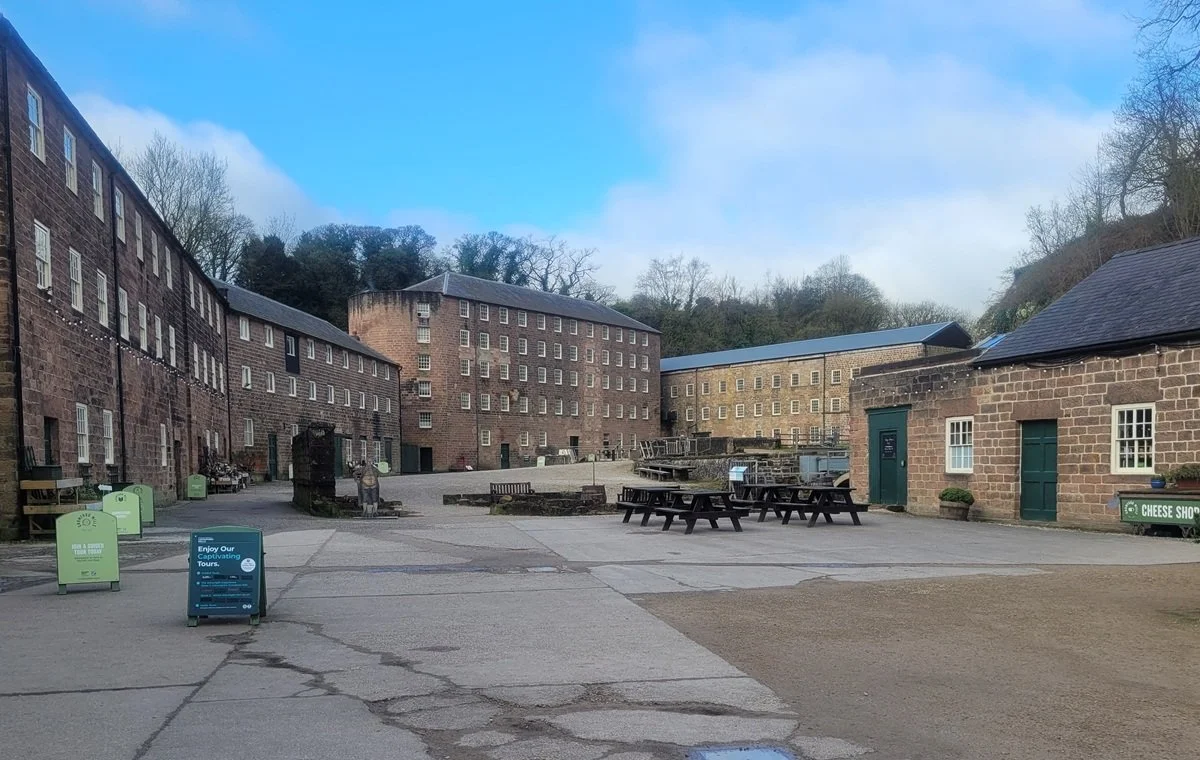 The walk starts very close to the historic Cromford Mills