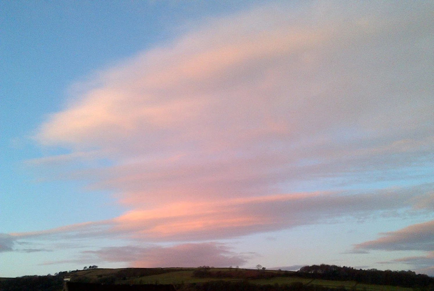 Lenticular Clouds over the Hope Valley