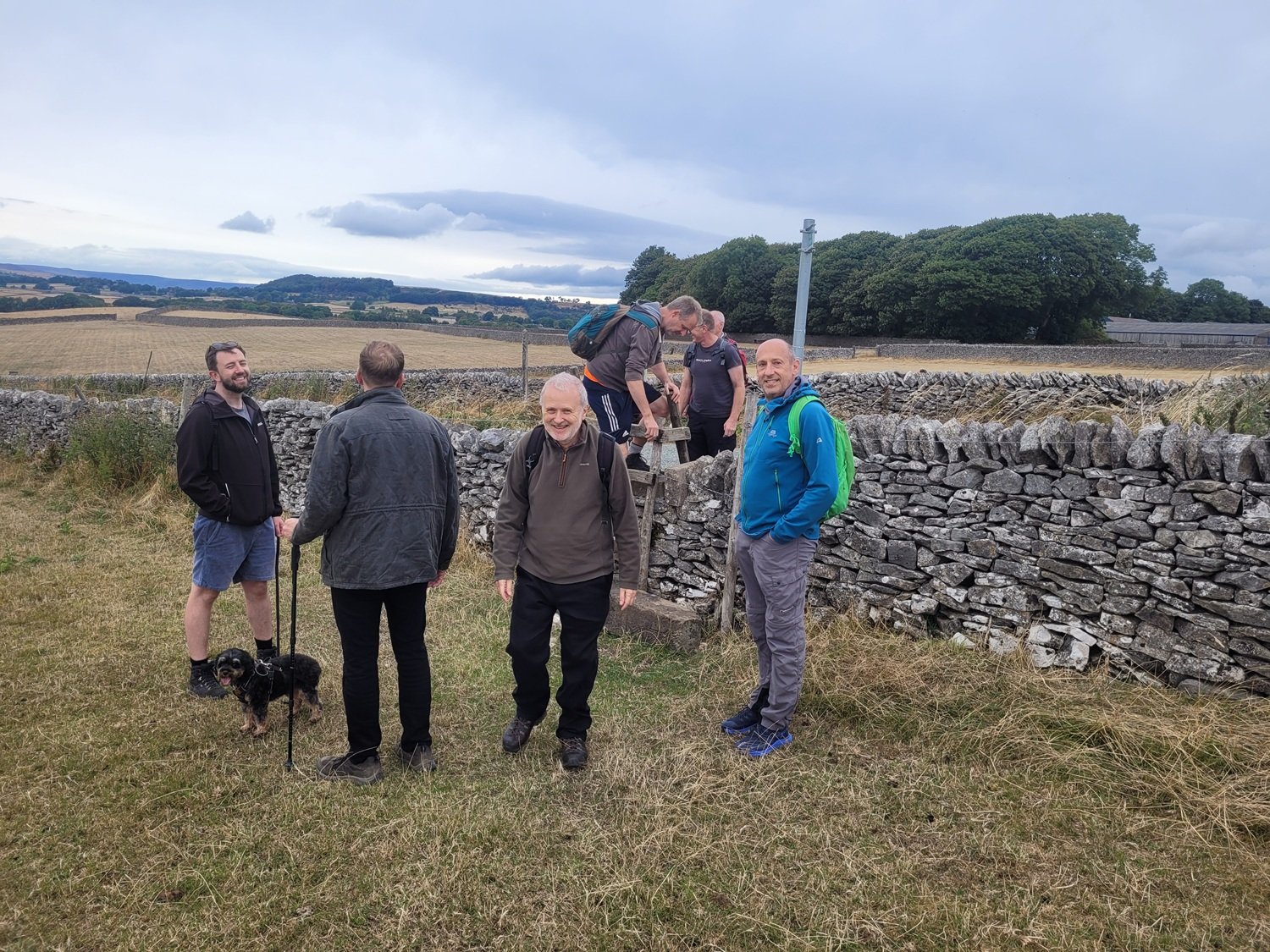 Stile crossing at Castlegate Farm.