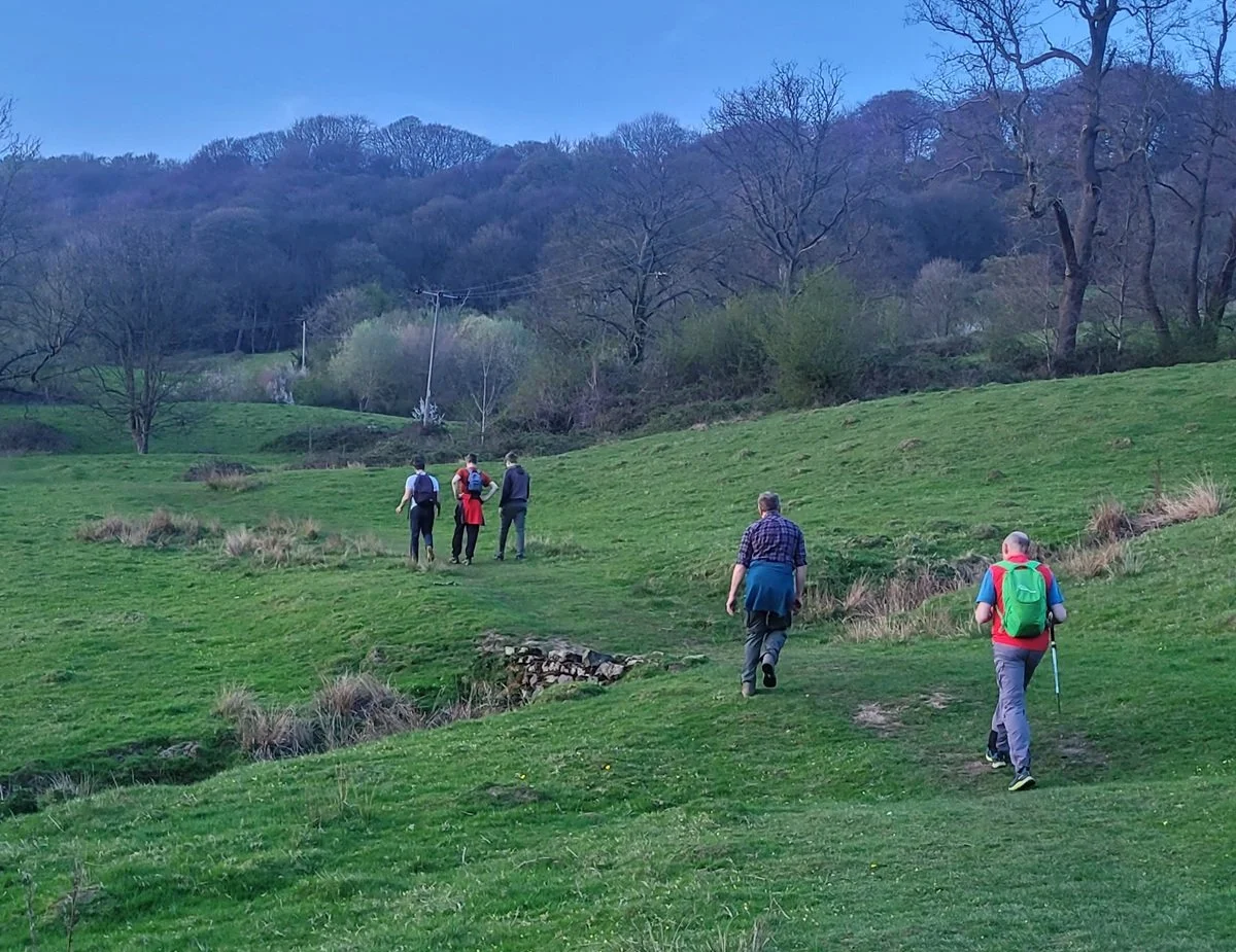 Easy walking back from Bow Wood to Cromford Wharf