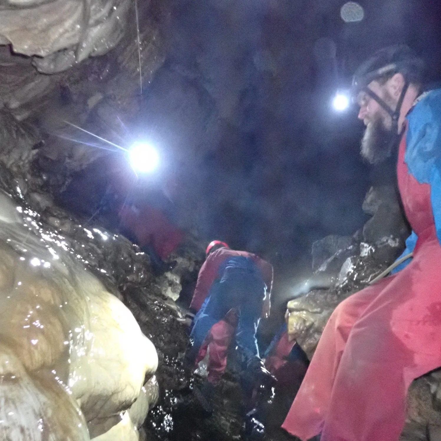 Following an underground stream