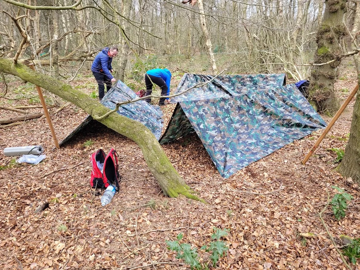 Bushcraft housing estate!