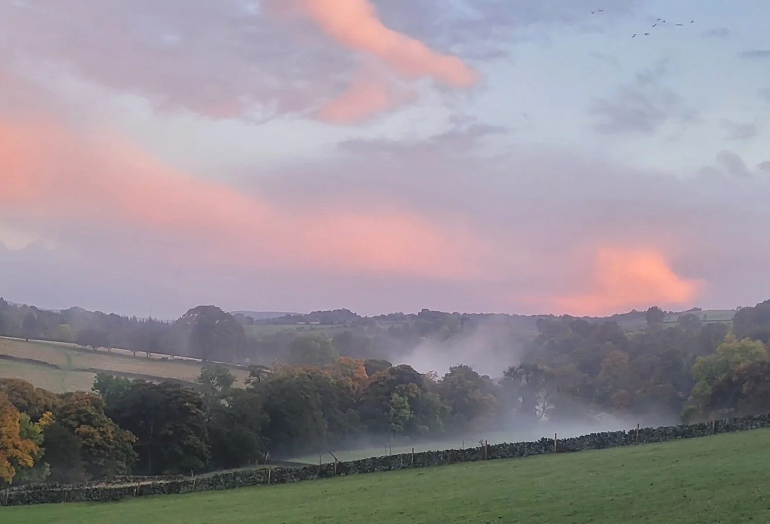 Inversion Fog, River Derwent, Grindleford