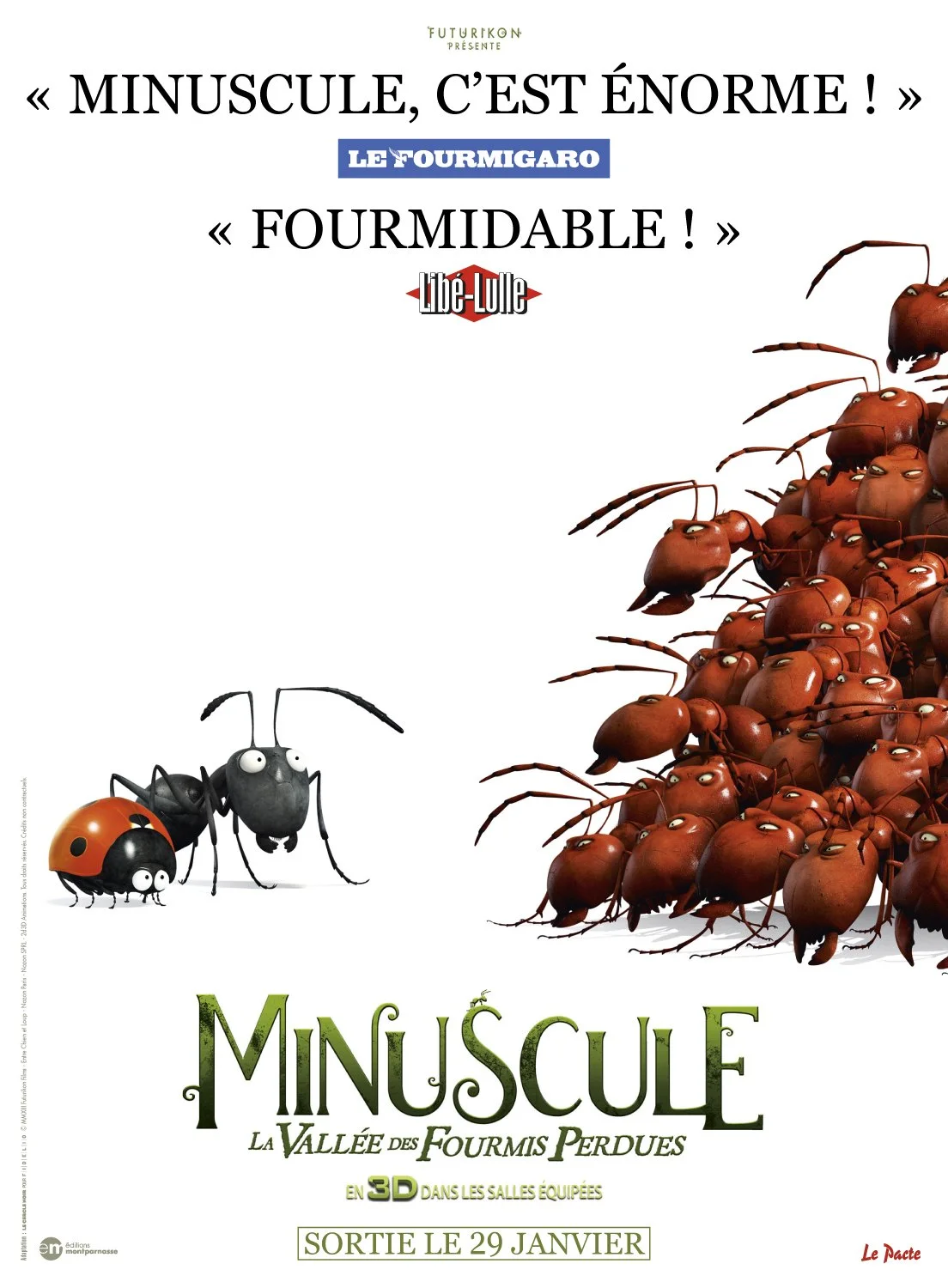 Ciné-mardi : Minuscule, la vallée des fourmis perdues