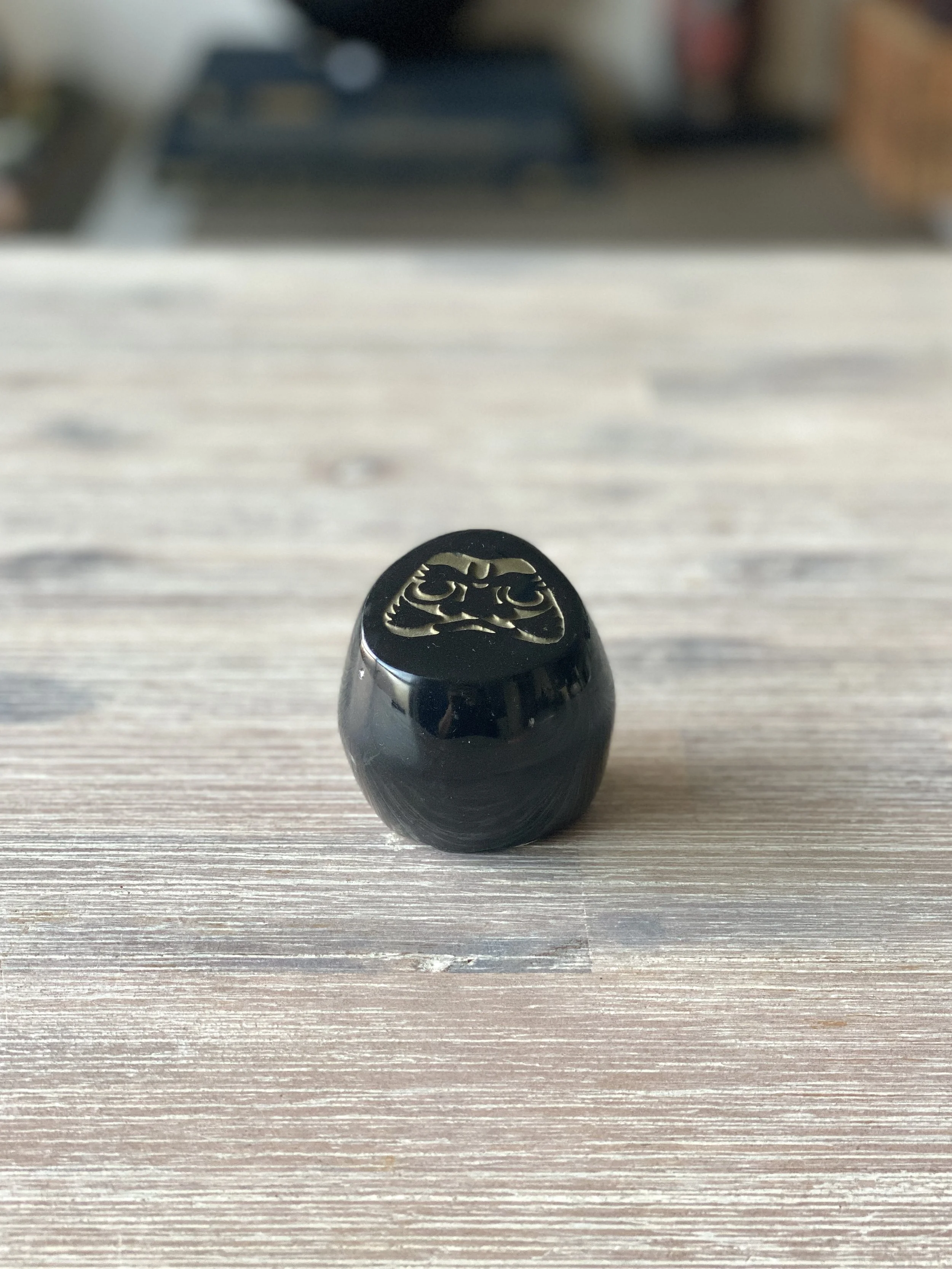 Tokachi Stone Carved Daruma