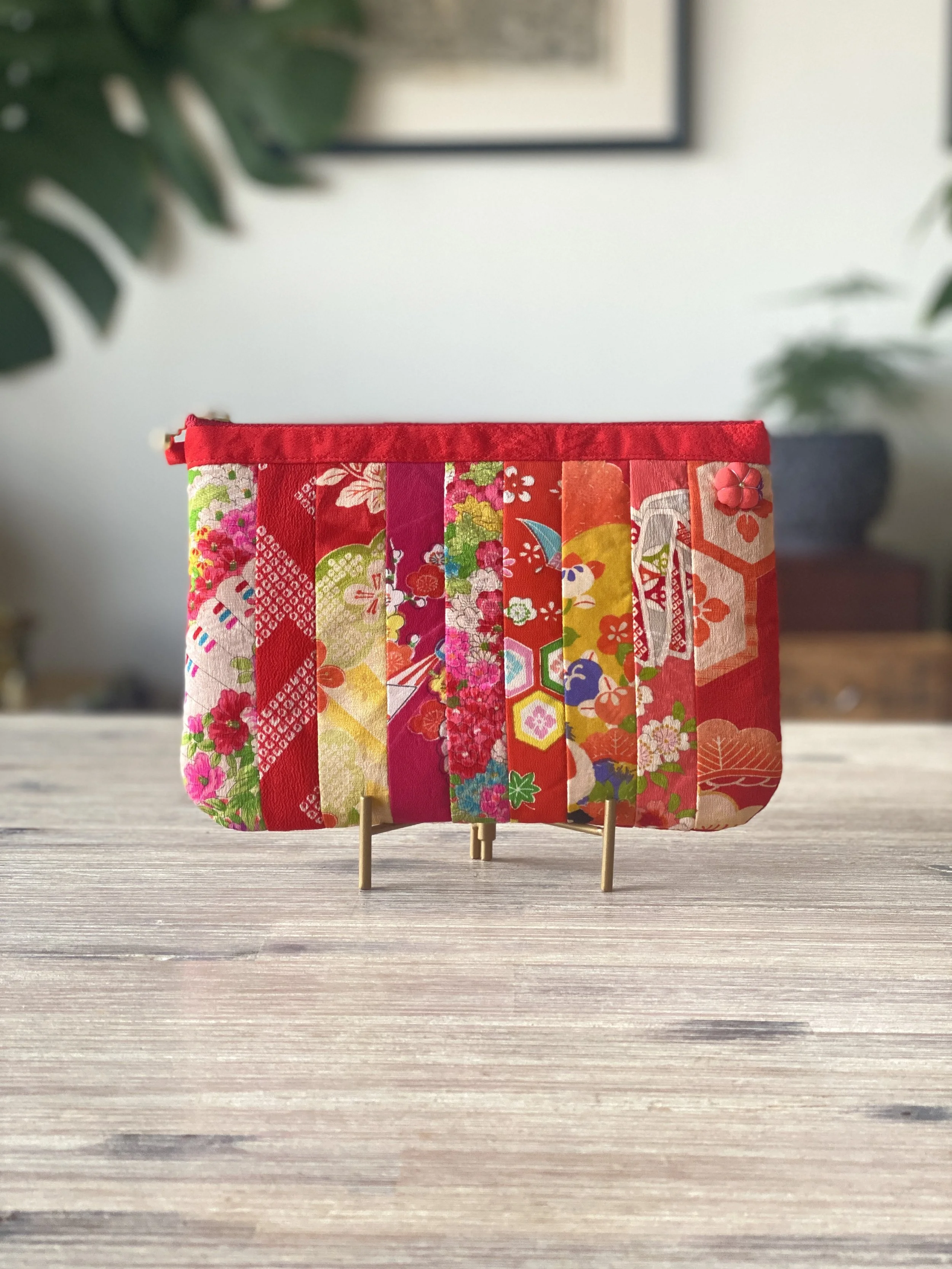 Kimono Fabric Pouch