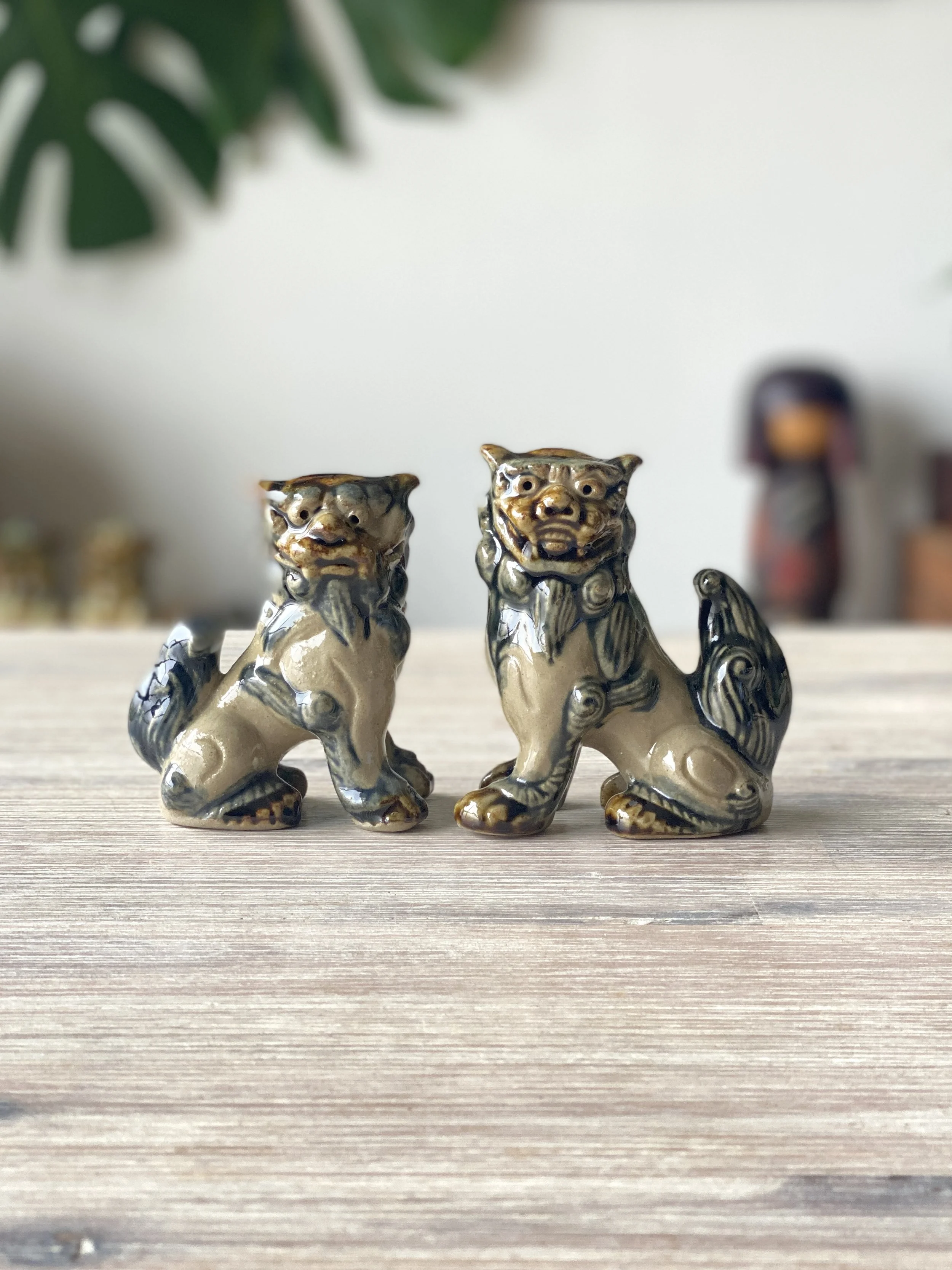 Okinawan Shisa Pair (Small)