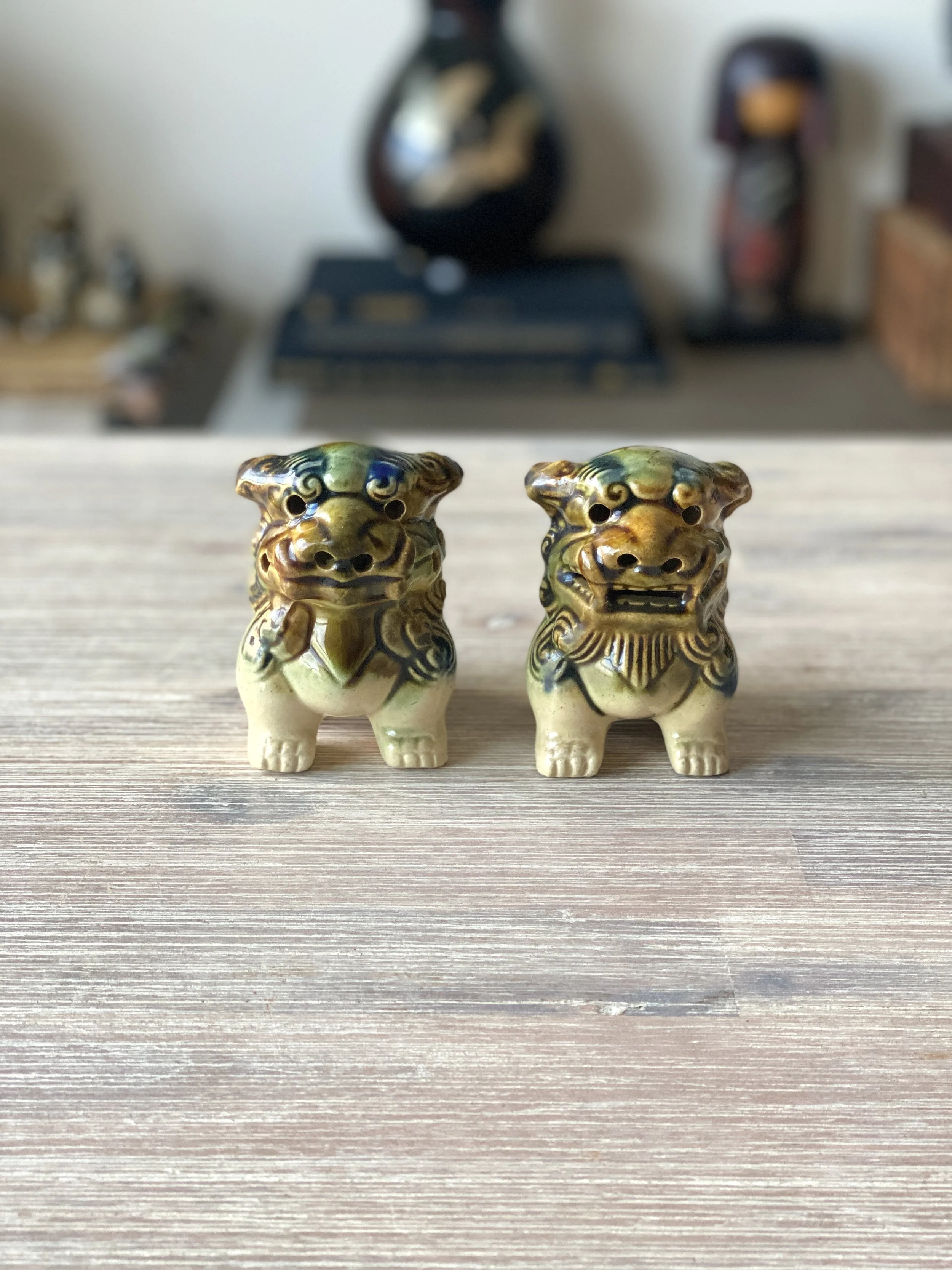 Okinawan Shisa Pair (Small)