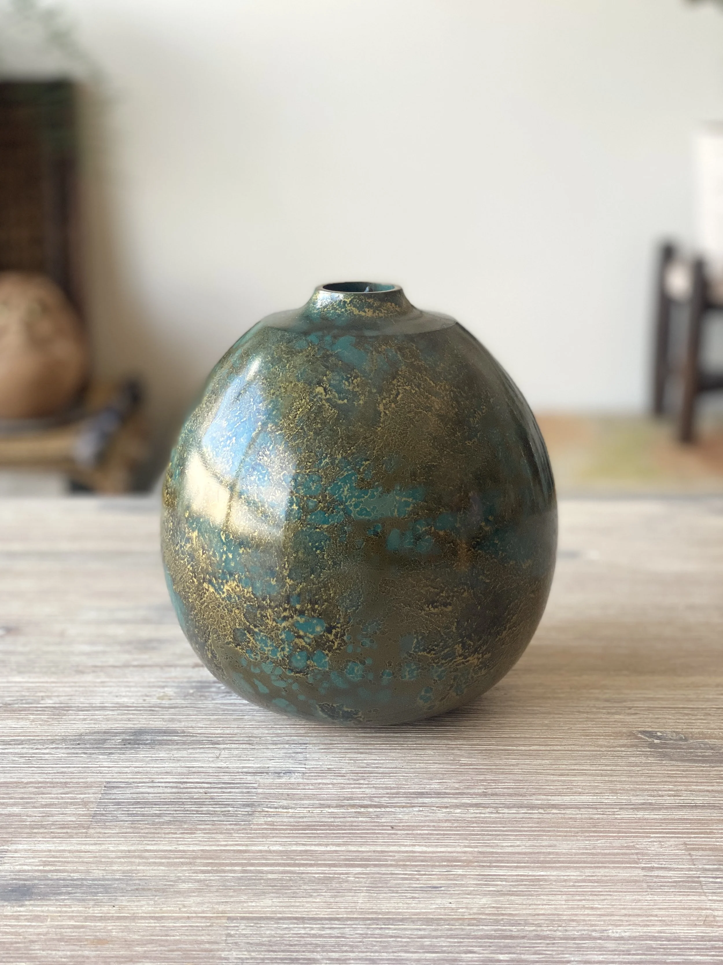 Takaoka Copperware Vase