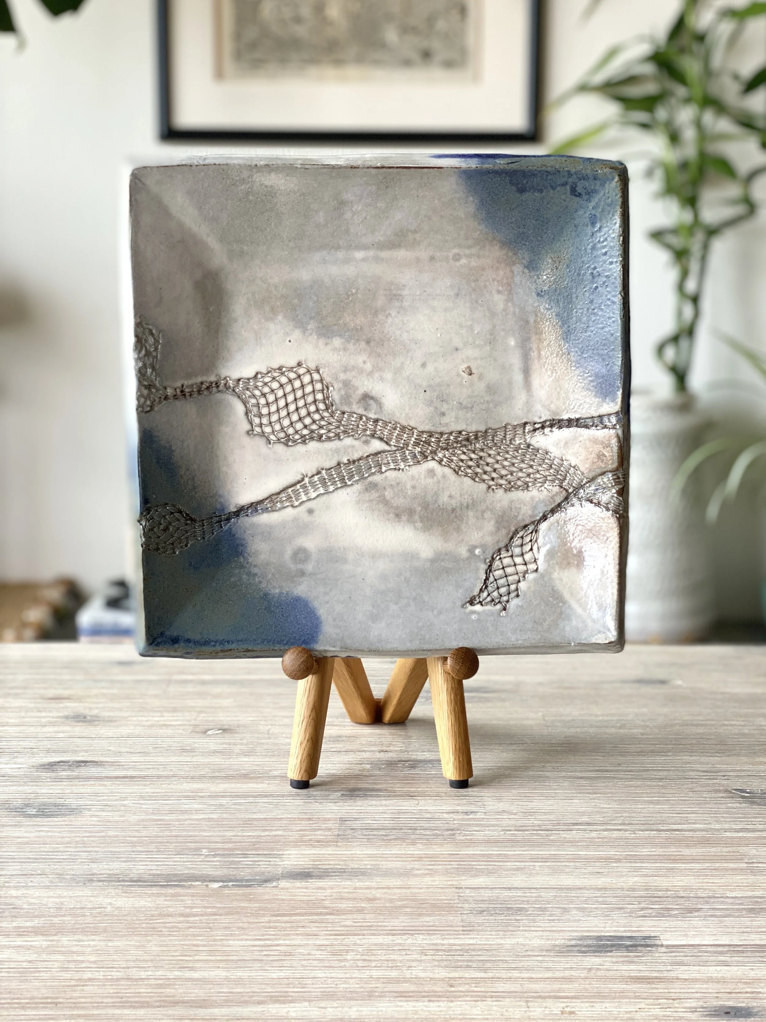 Square Studio Pottery Dish