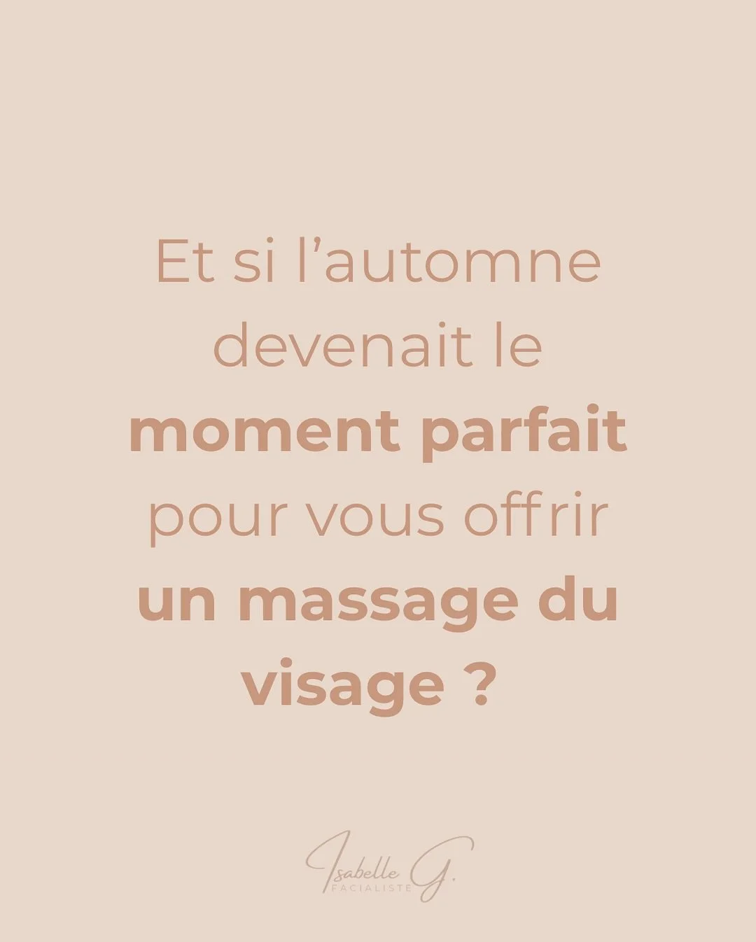 &Agrave; l&rsquo;automne, la peau fait souvent face &agrave; de nouveaux d&eacute;fis. 🍂🍁

Le manque de lumi&egrave;re ternit le teint, les variations de temp&eacute;rature fragilisent l&rsquo;&eacute;piderme et les tensions s&rsquo;accumulent avec