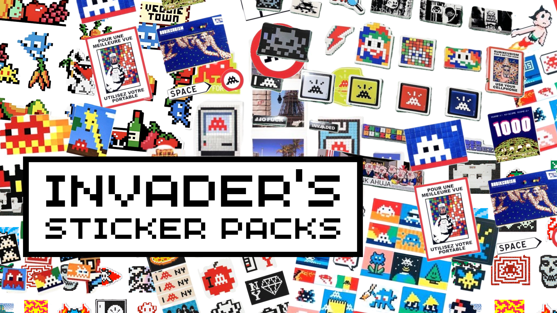 Hamilton Invaders Sticker Set Art Blogs