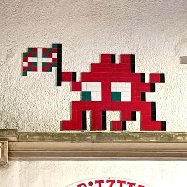 Invader Strikes at French Basque: Bayonne, Anglet, Biarritz