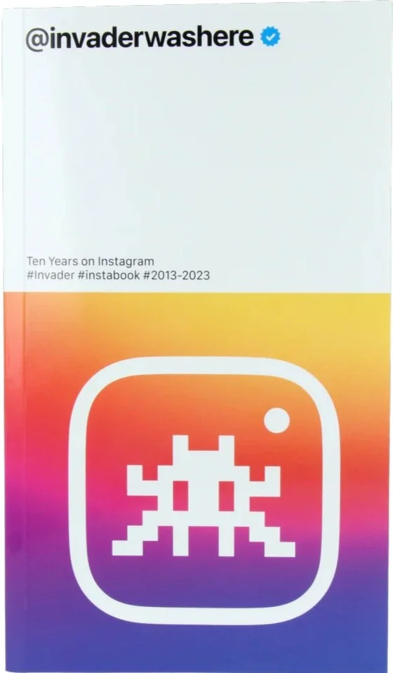 Invader’s New Book Drop in August 2024
