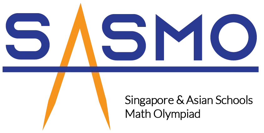 Logo of SASMO, featuring the acronym in blue with an orange triangular shape forming the letter A.