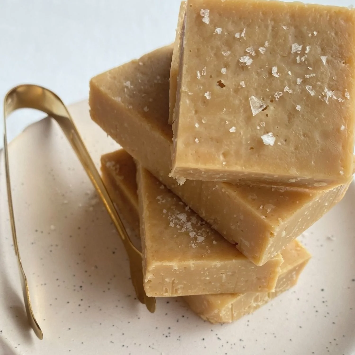 Handmade Salted Caramel Coconut fudge made in small batches
