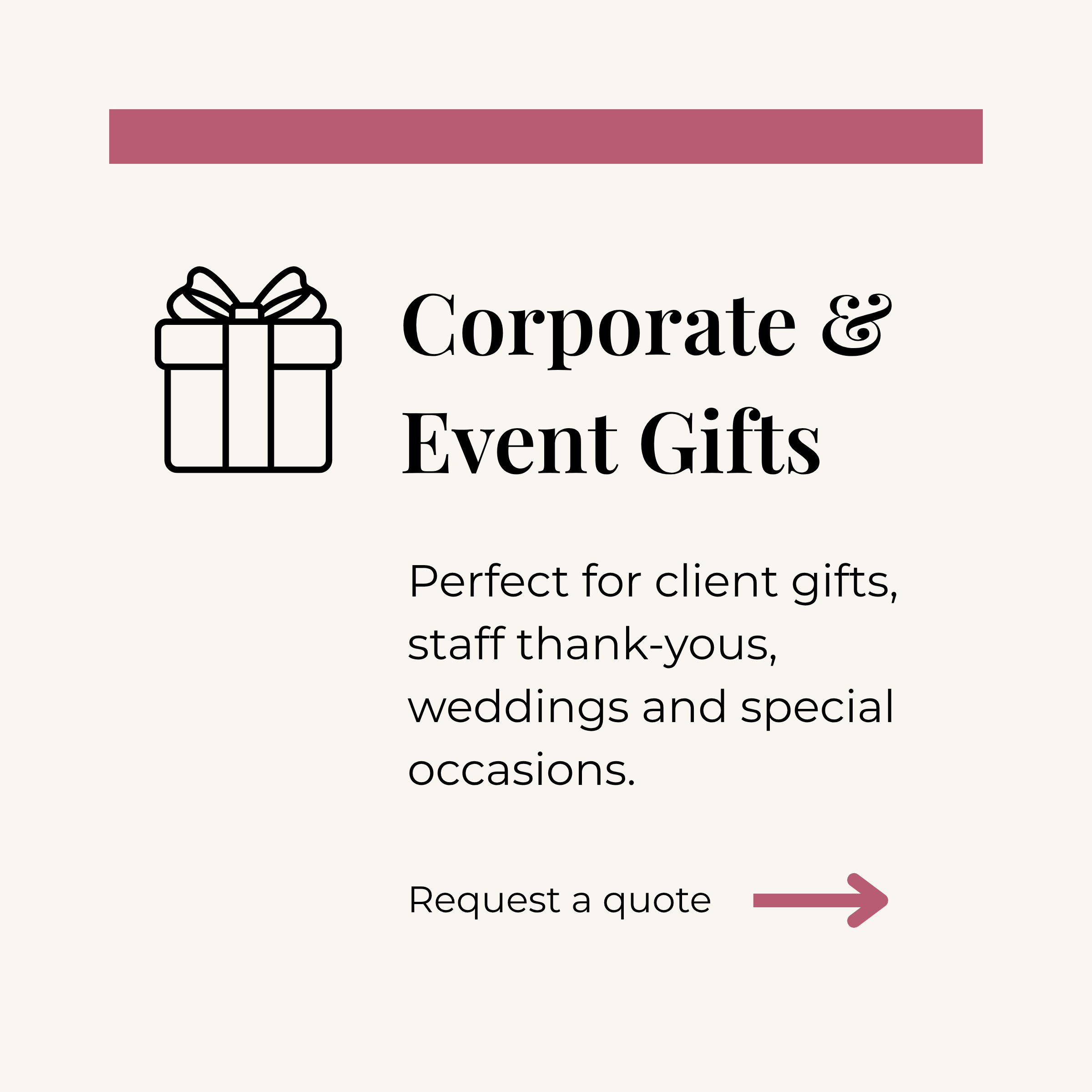Corporate and Event Gifts