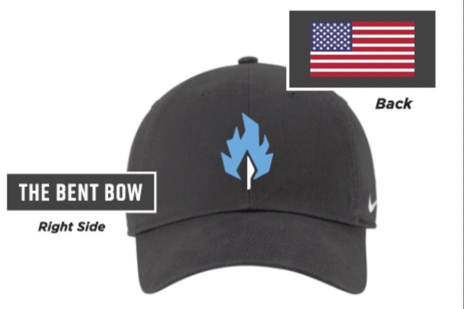 Nike The Bent Bow Hat -Anthracite