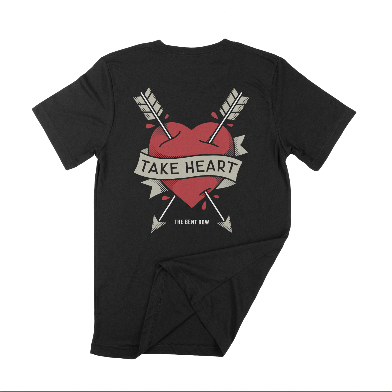 Take Heart T-Shirt - Vintage Black