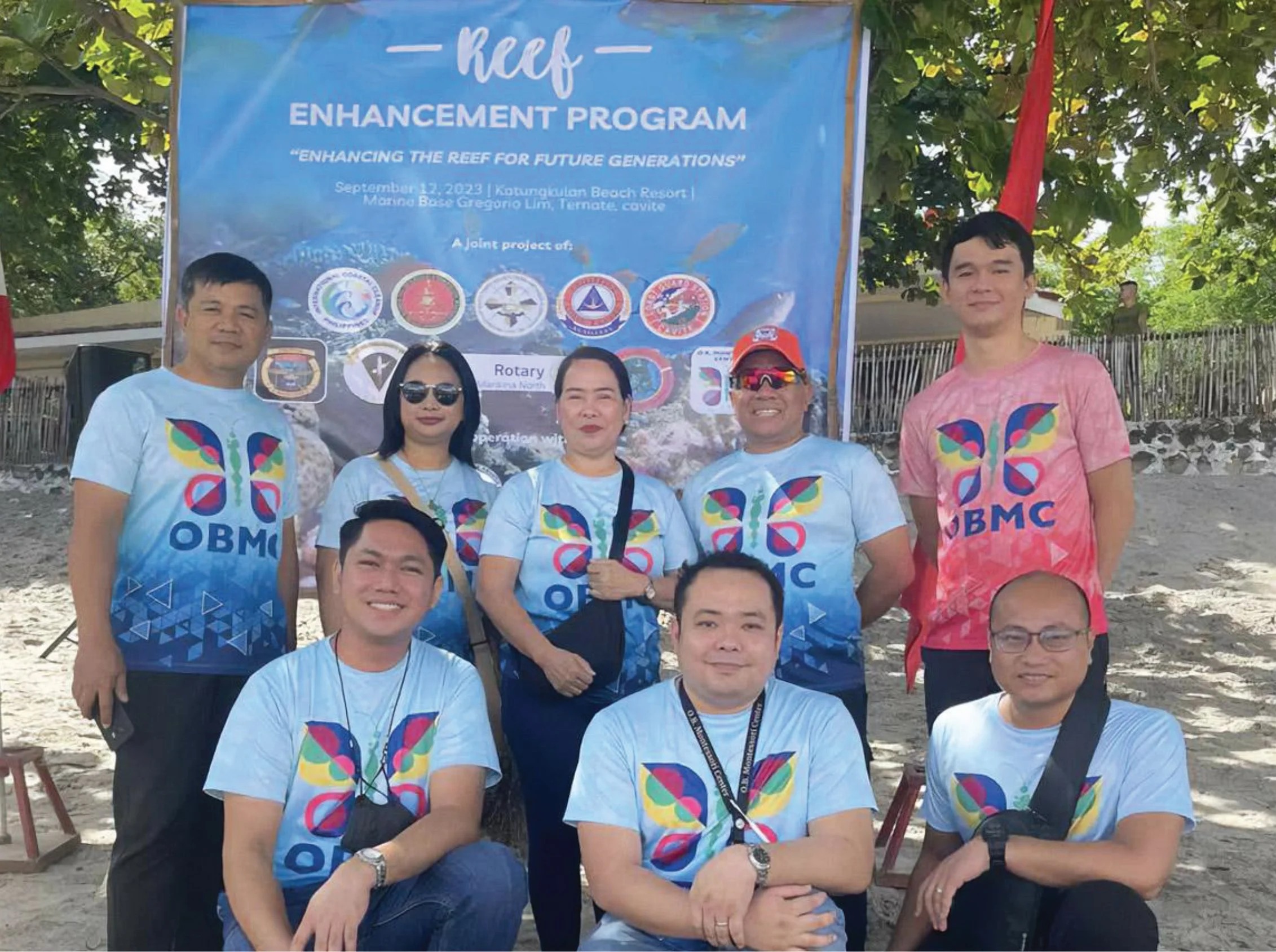 OBMC Joined Forces with PCG and Philippine Marines For Better Marine Life