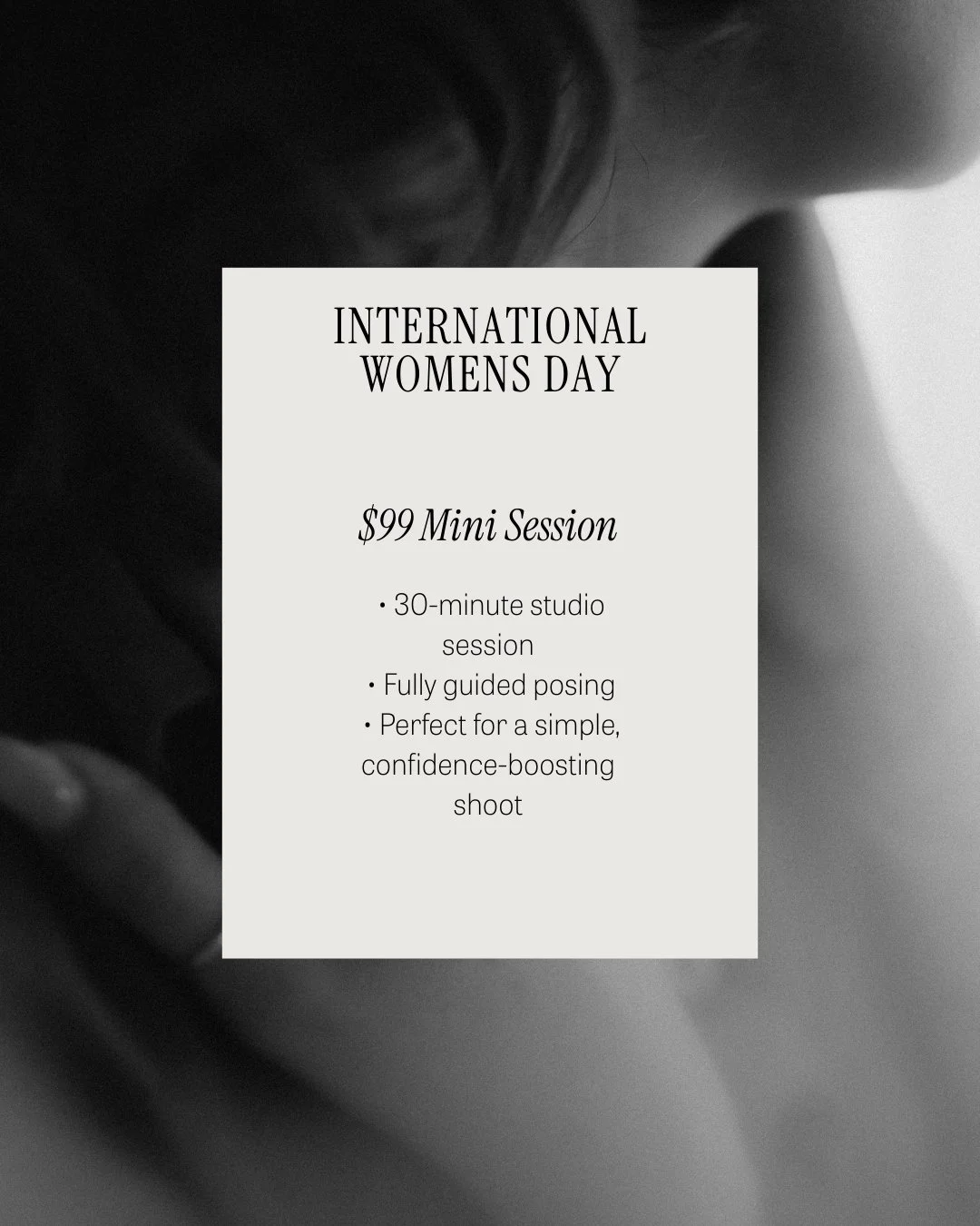 International Women's Day Gift Voucher