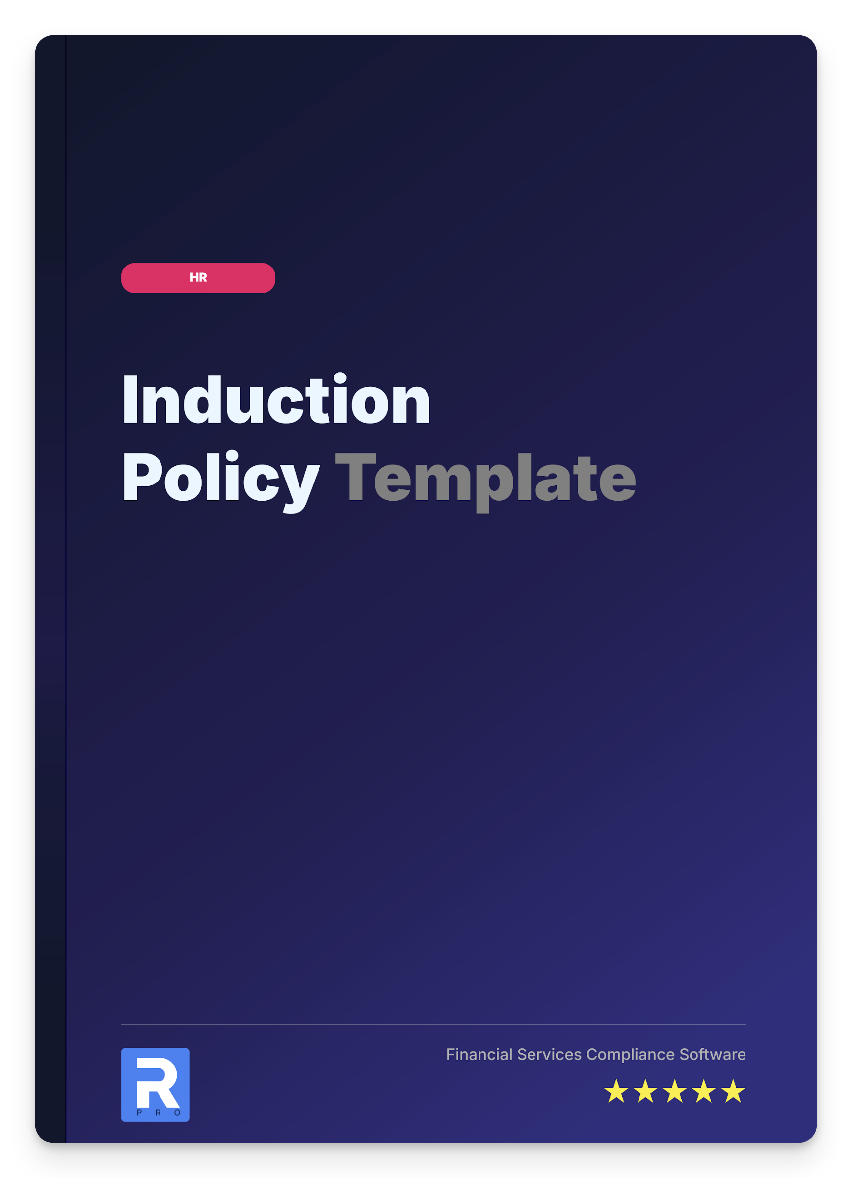 Induction Policy Template