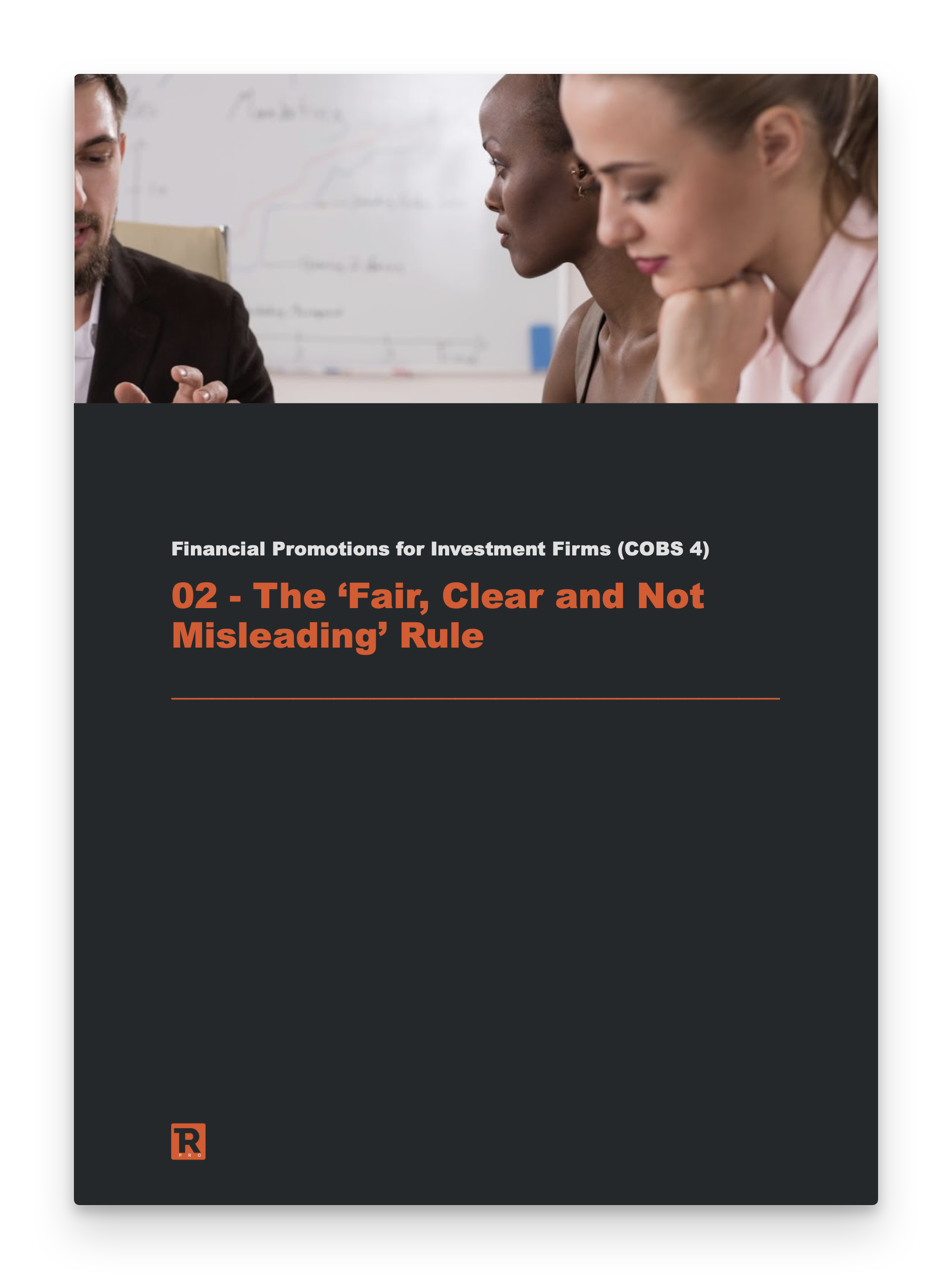 The Fair, Clear and Misleading Rule for Investment Promotions