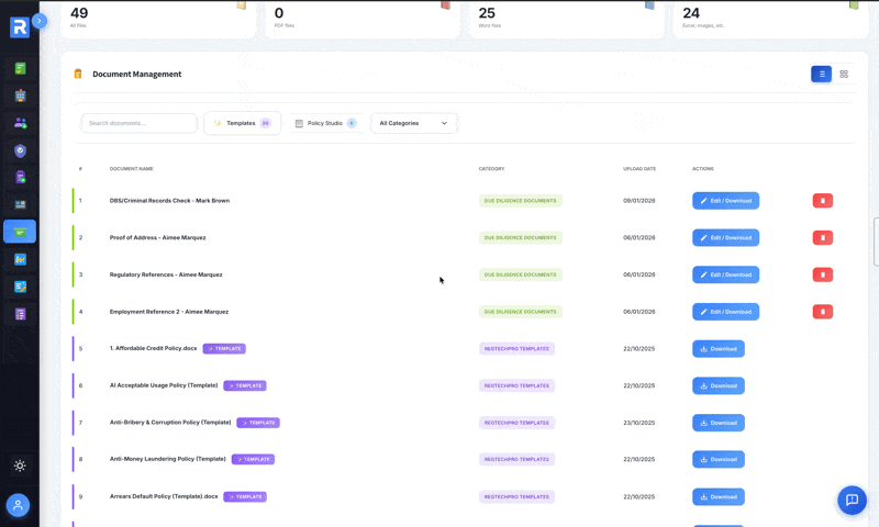 Document Library Browser
