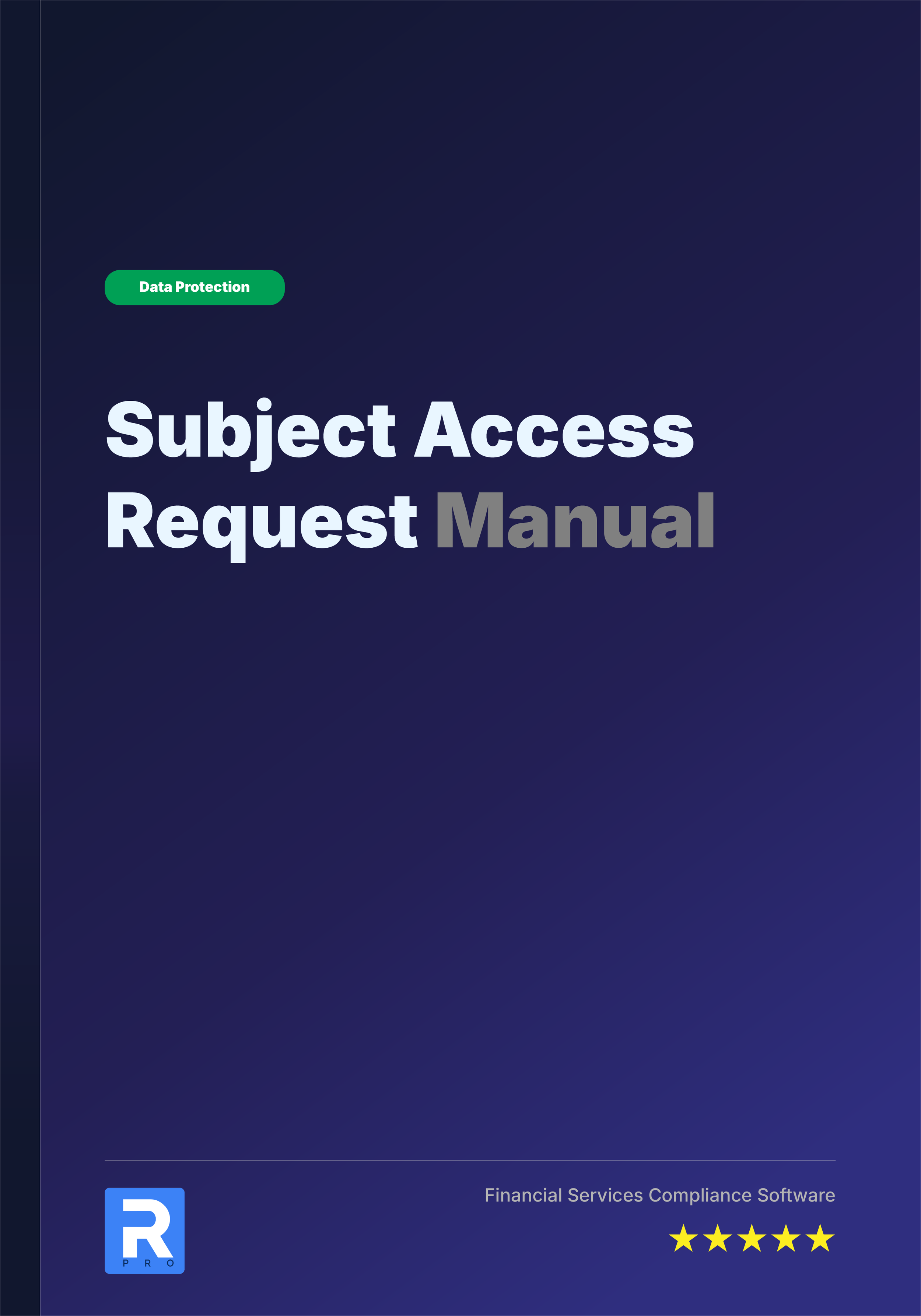 Subject Access Request Manual