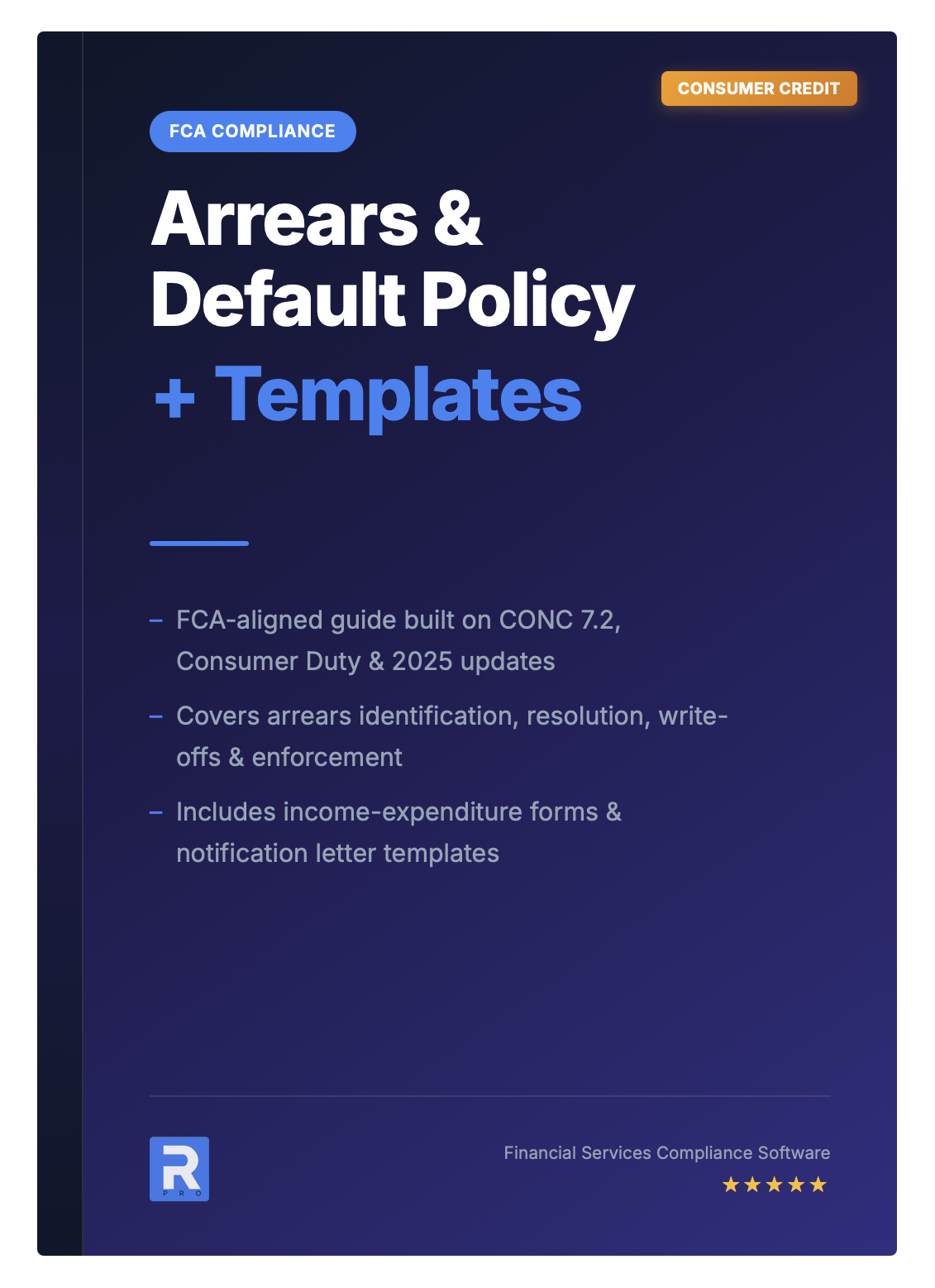 Arrears & Default Policy Template