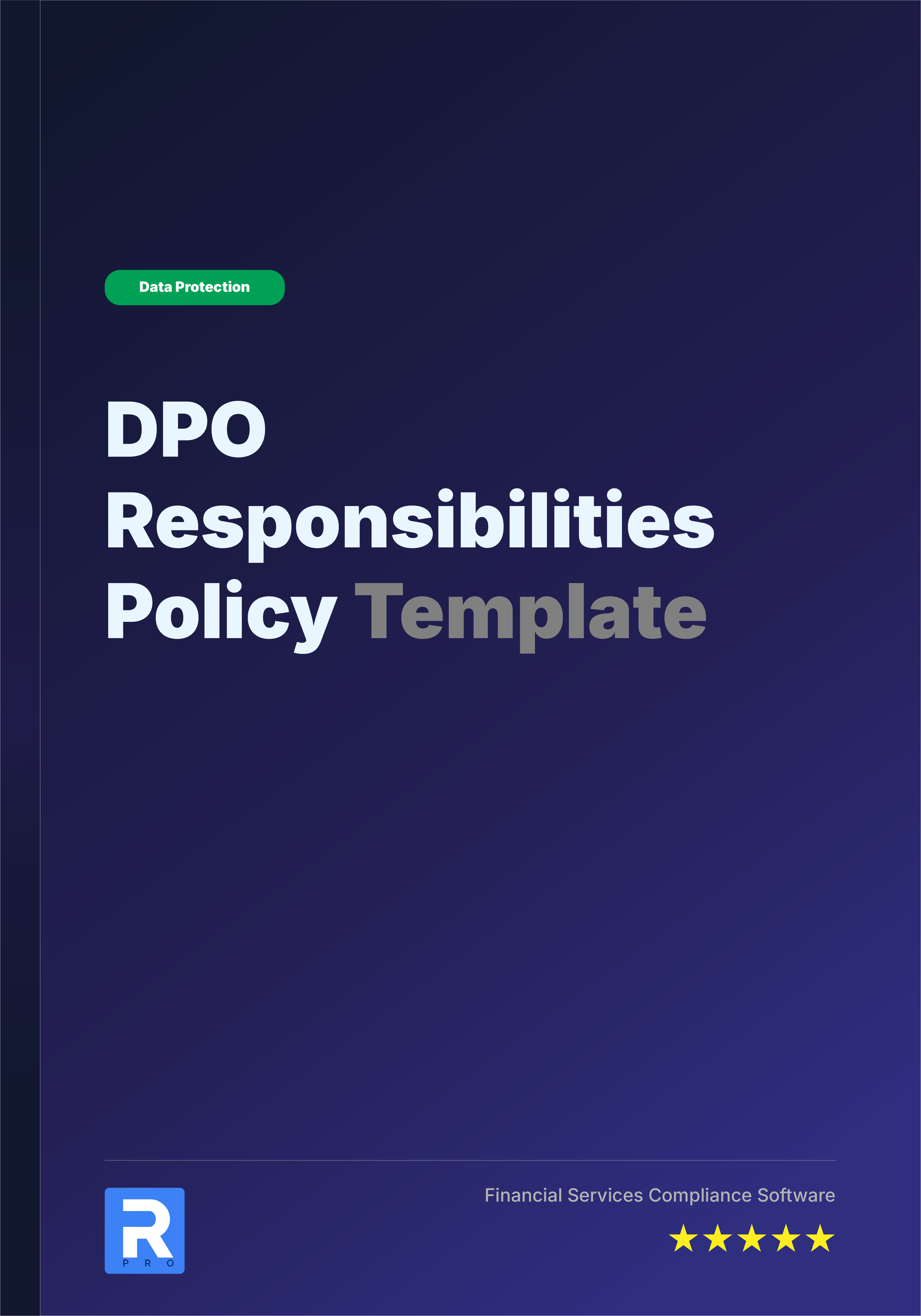 DPO Responsibilities Policy Template